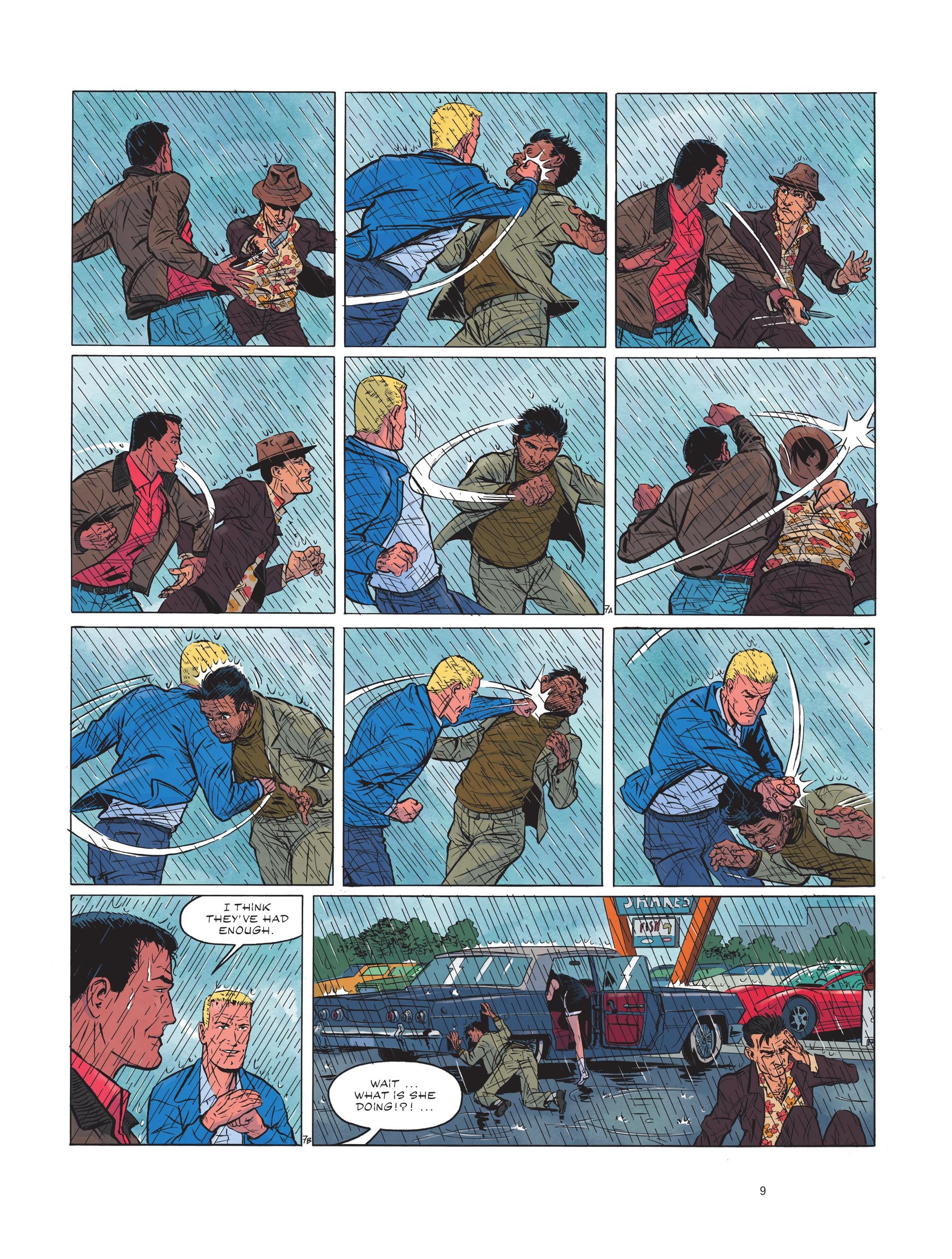 Read online Michel Vaillant: Legendary Races: In the Hell of Indianapolis comic -  Issue # Full - 11