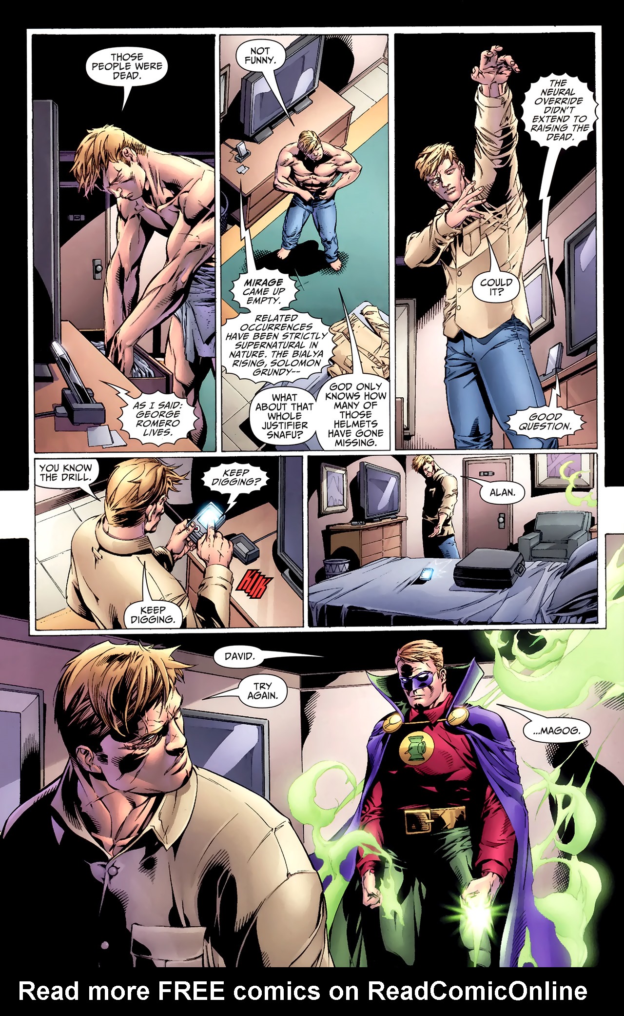 Read online Magog comic -  Issue #1 - 11