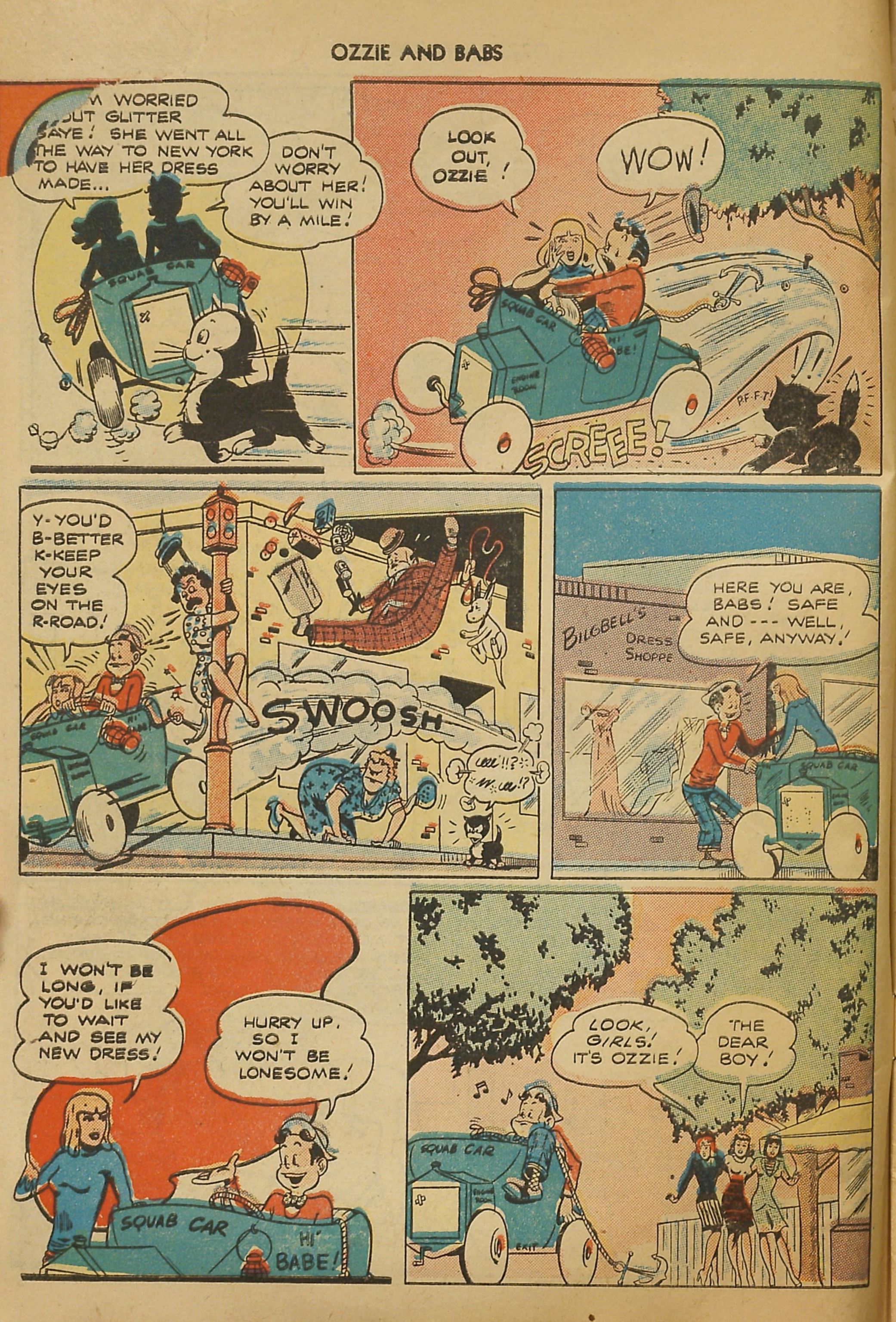 Read online Ozzie And Babs comic -  Issue #1 - 6
