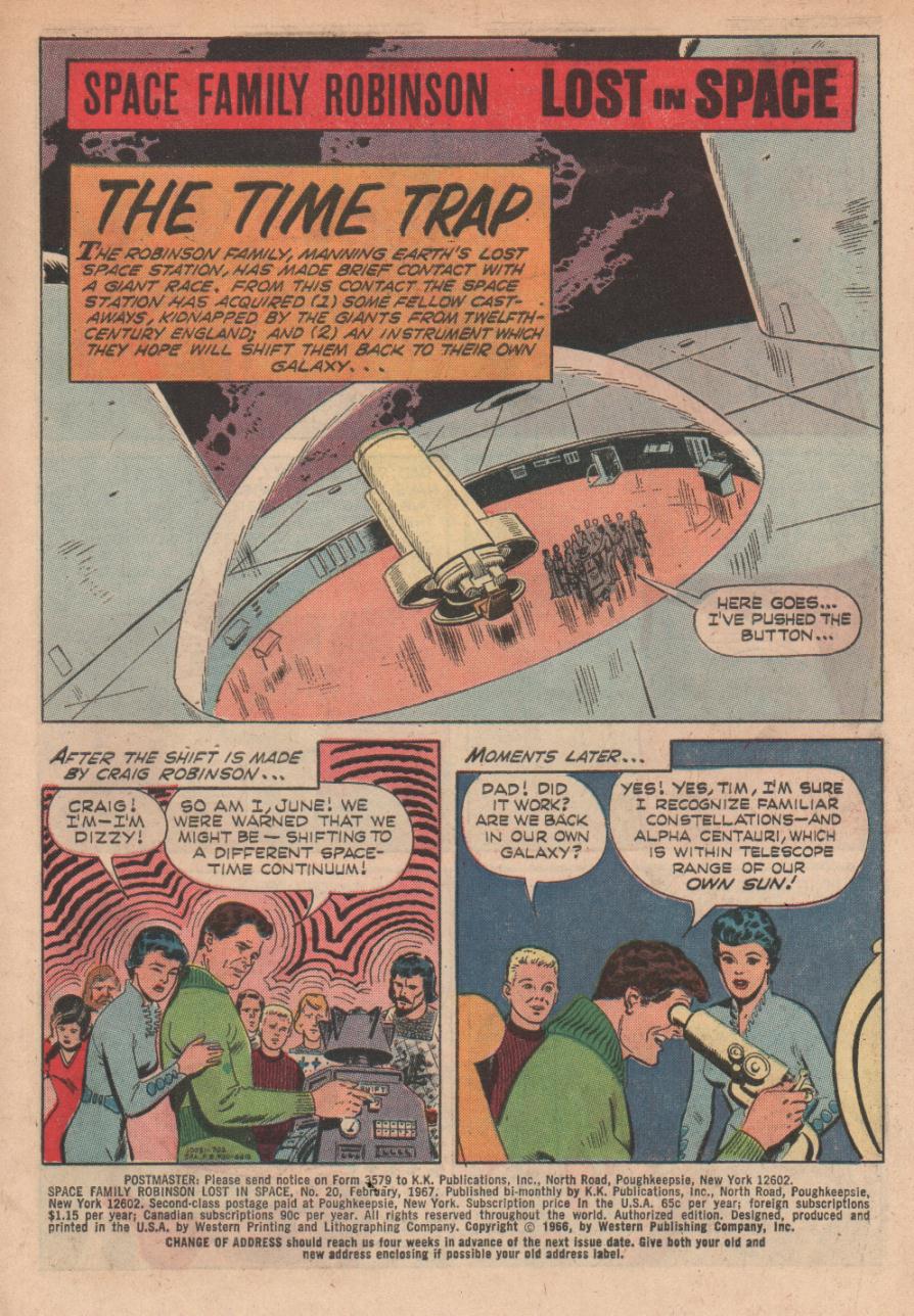 Read online Space Family Robinson comic -  Issue #20 - 3
