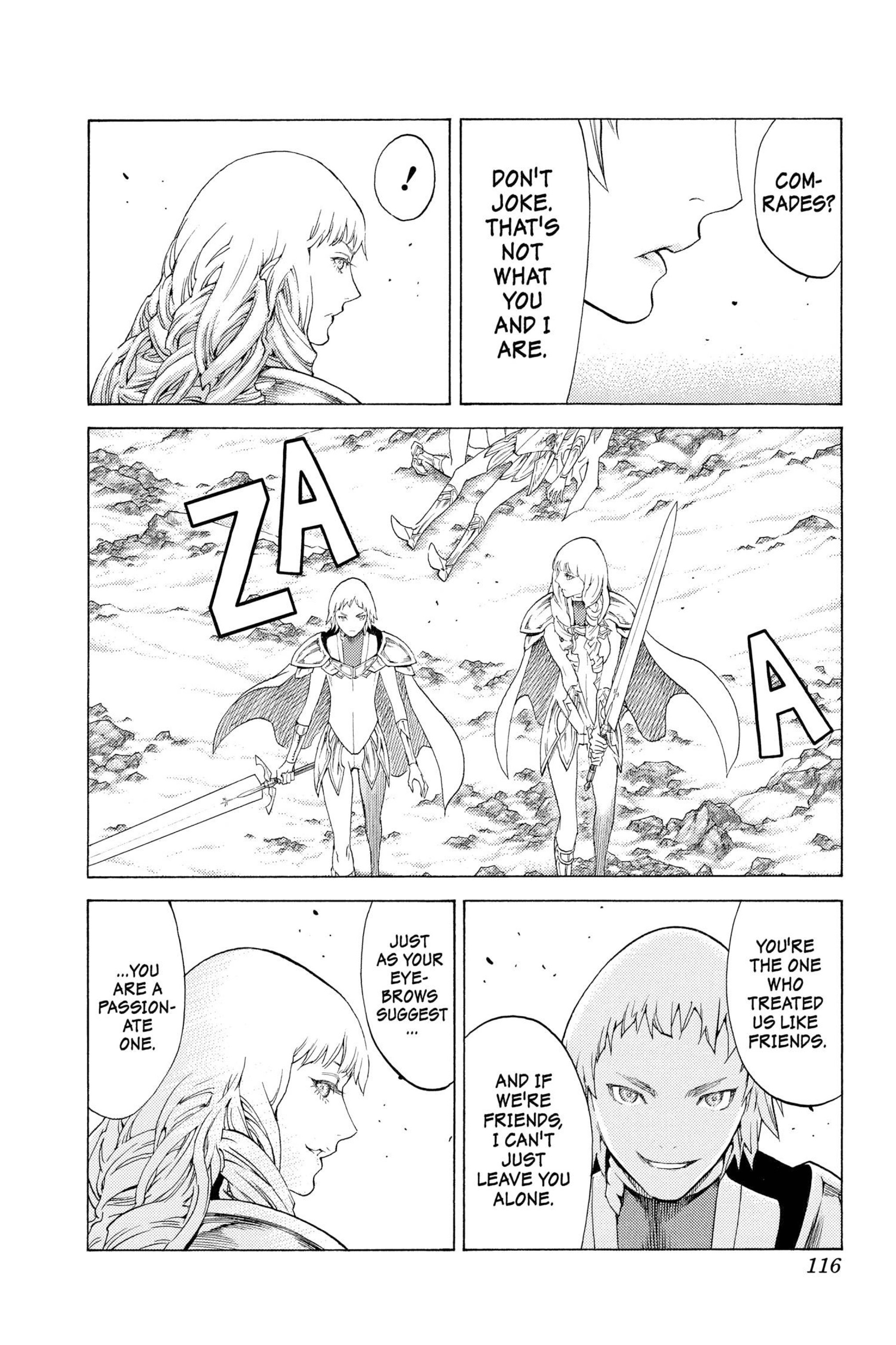 Read online Claymore comic -  Issue #20 - 112