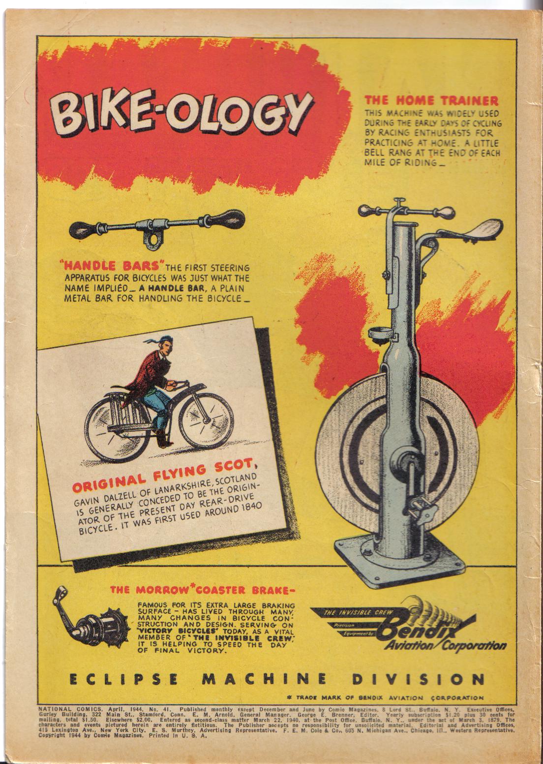 Read online National Comics comic -  Issue #41 - 2