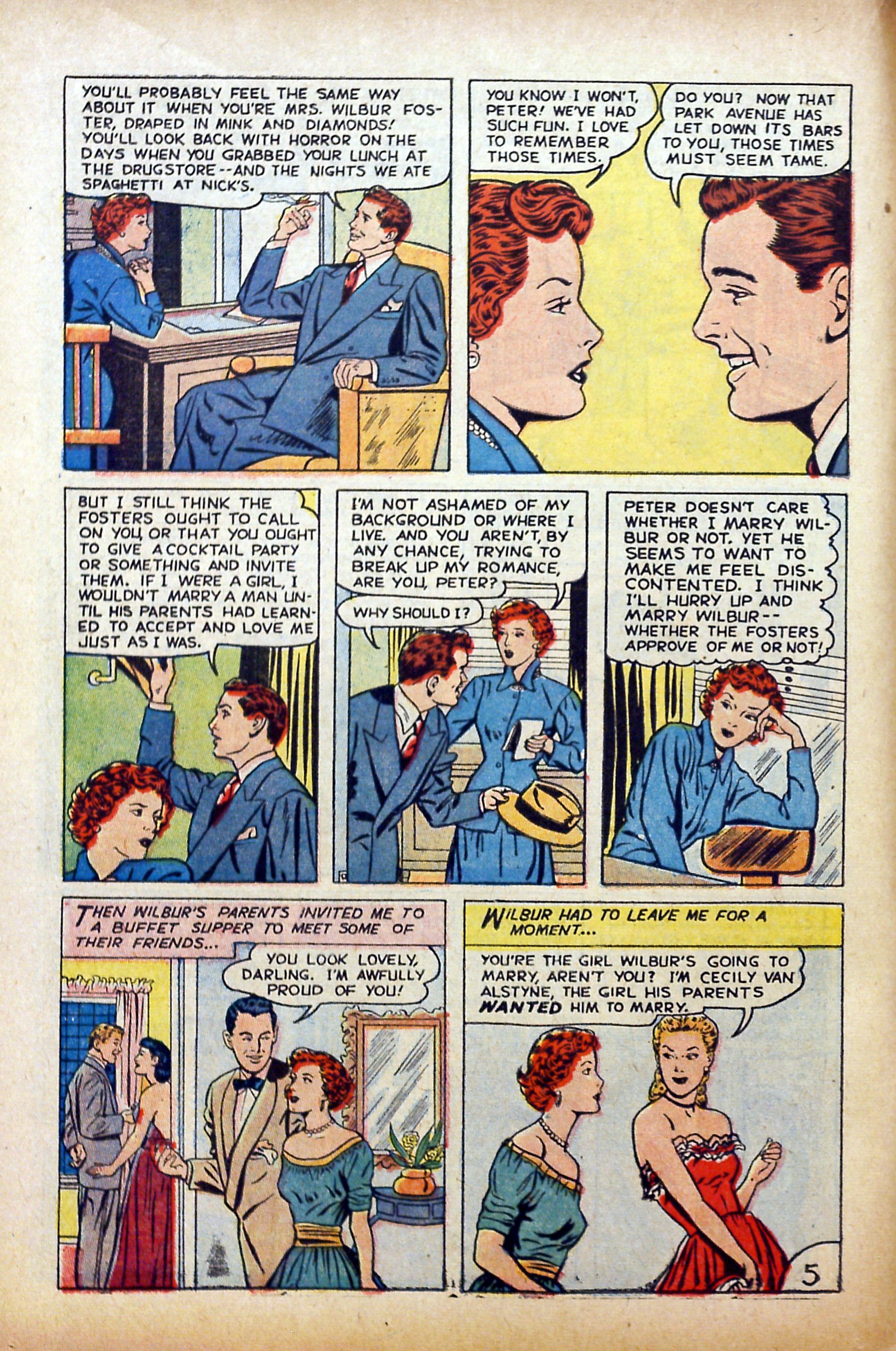 Read online Glamorous Romances comic -  Issue #85 - 14