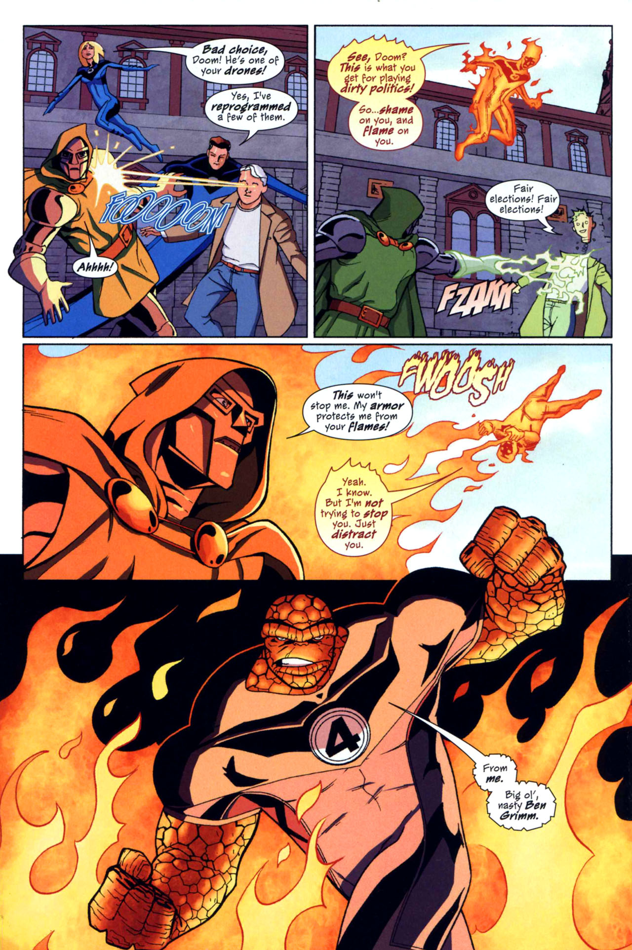 Read online Marvel Adventures Fantastic Four comic -  Issue #42 - 22