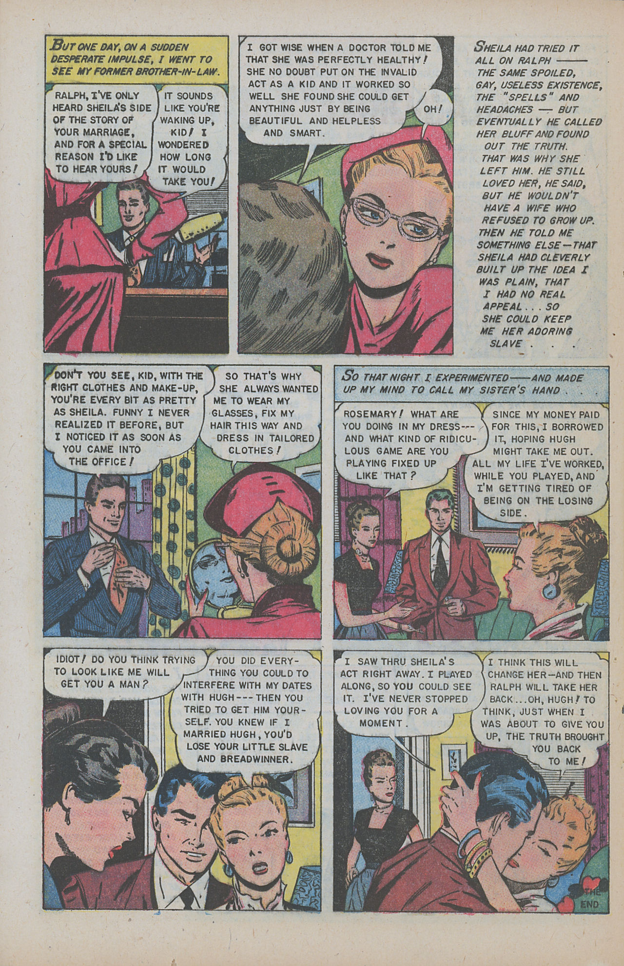 Read online Glamorous Romances comic -  Issue #75 - 24