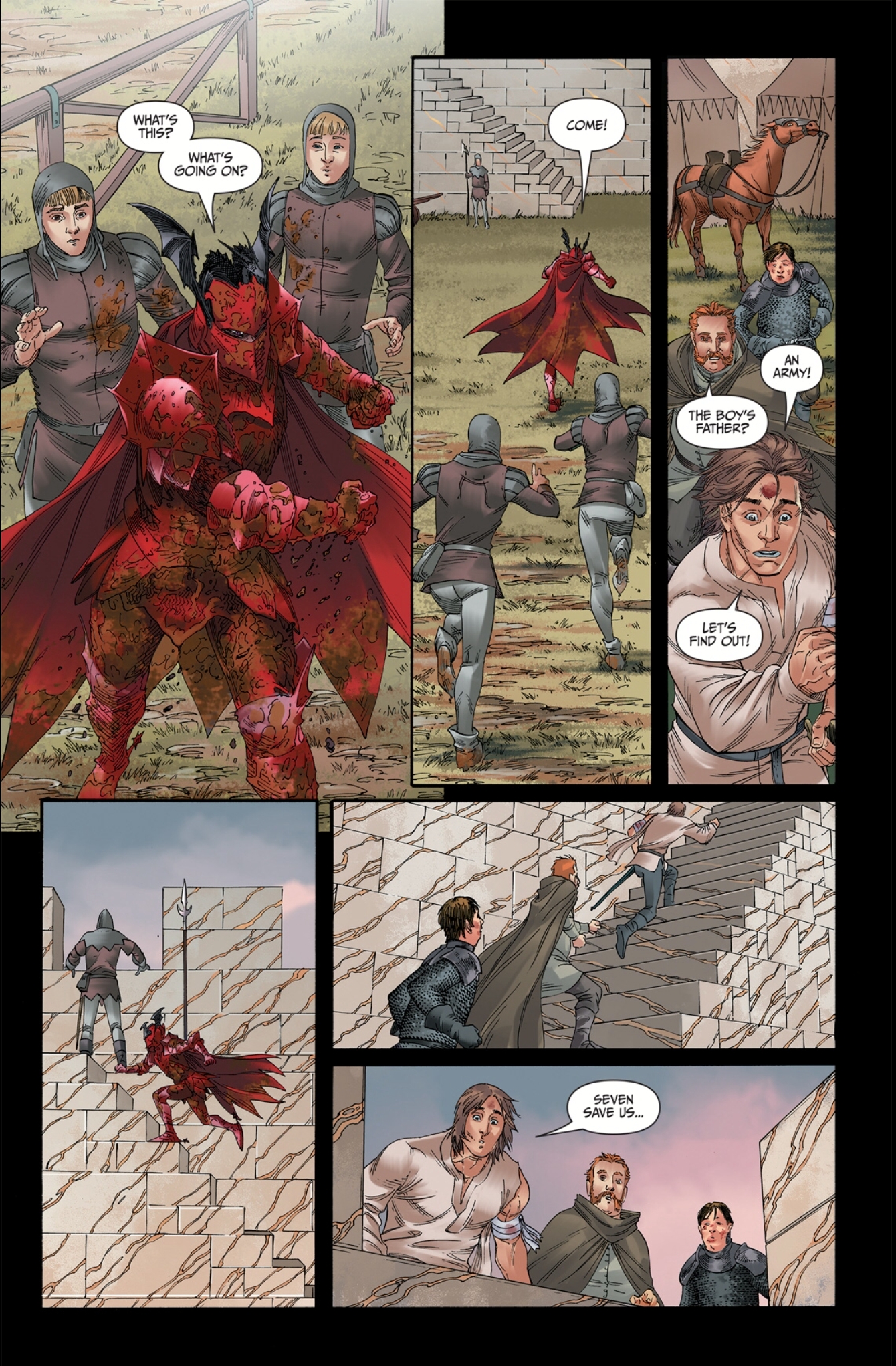 Read online Mystery Knight comic -  Issue # TPB - 138