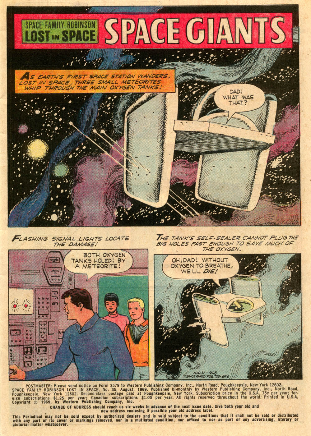 Read online Space Family Robinson comic -  Issue #35 - 3