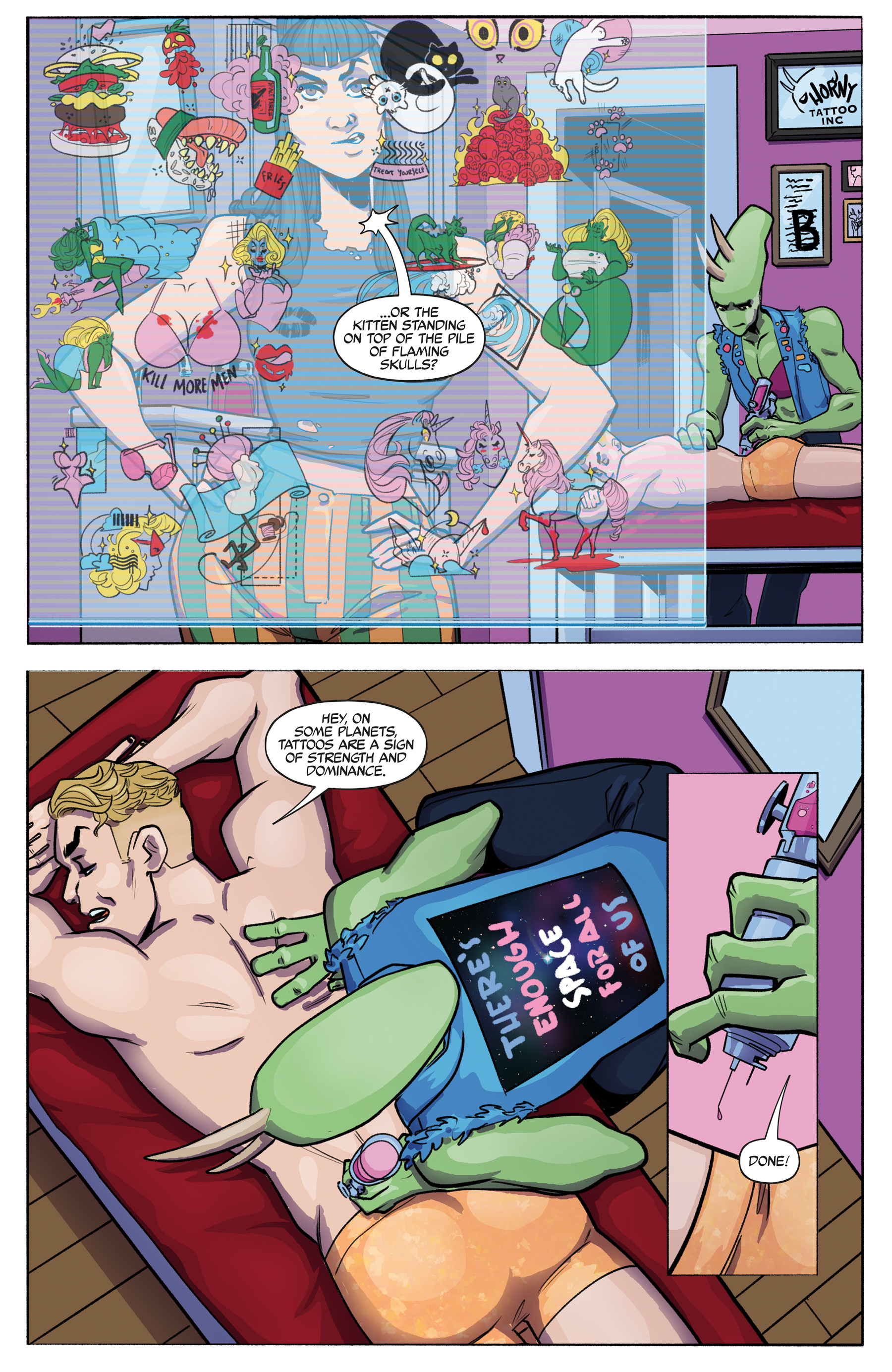 Read online Killer Queens 2 comic -  Issue #1 - 9
