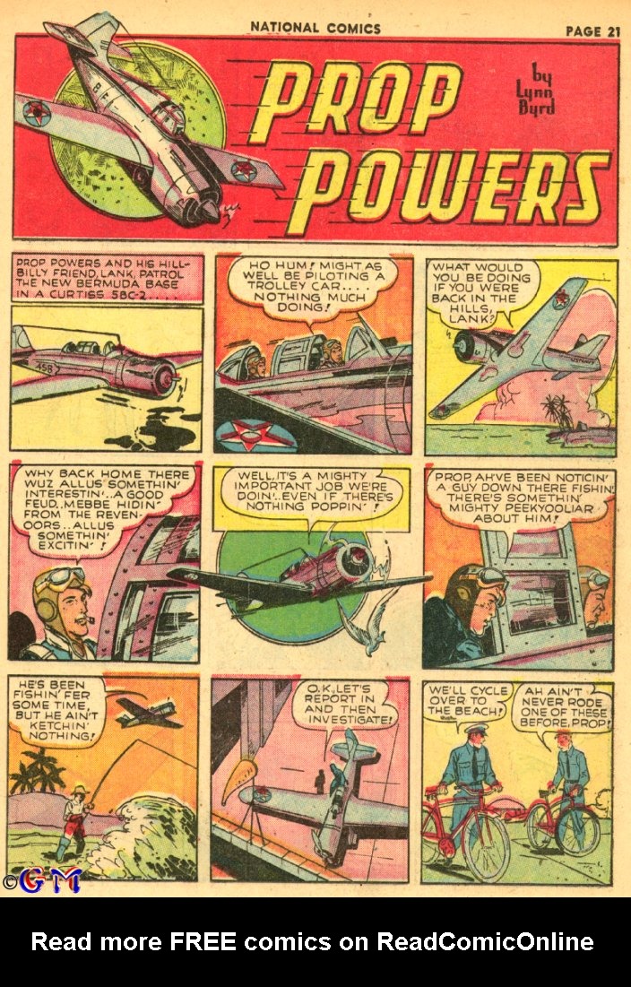 Read online National Comics comic -  Issue #9 - 16