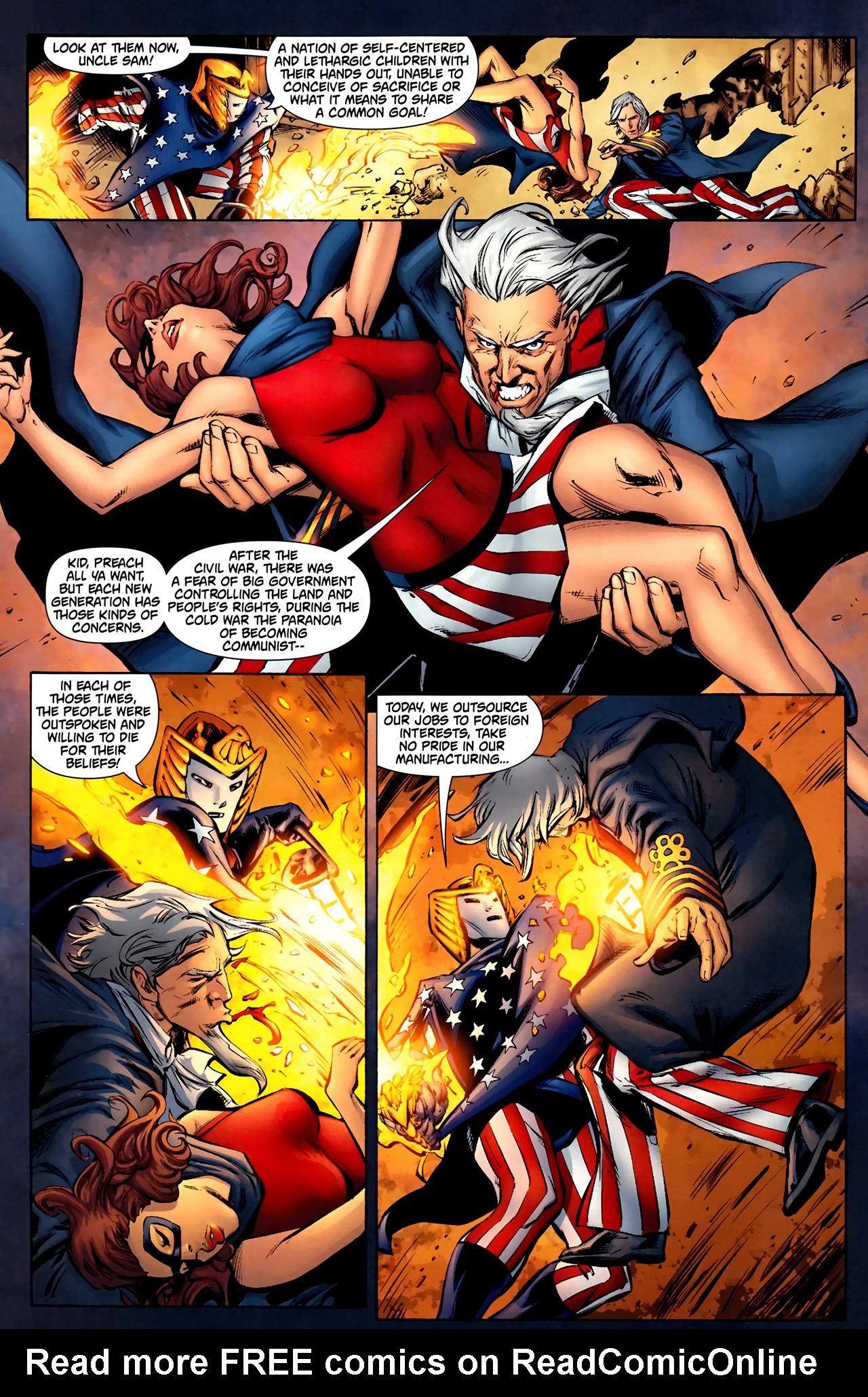 Read online Freedom Fighters (2010) comic -  Issue #8 - 5
