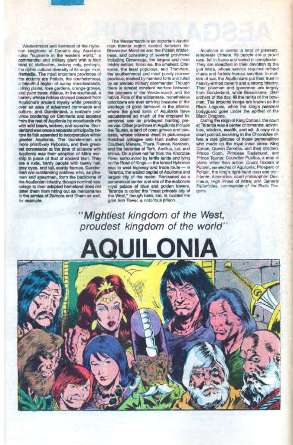 Read online The Handbook of The Conan Universe comic -  Issue # Full - 4
