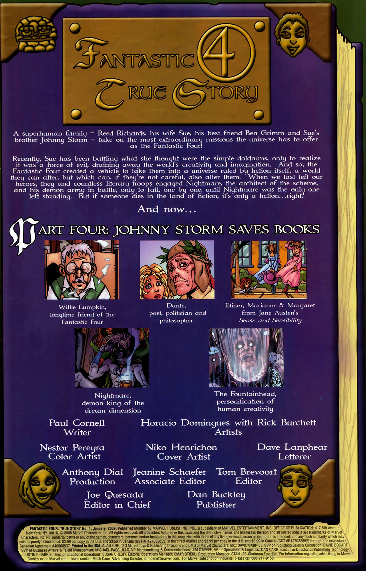 Read online Fantastic Four: True Story comic -  Issue #4 - 2