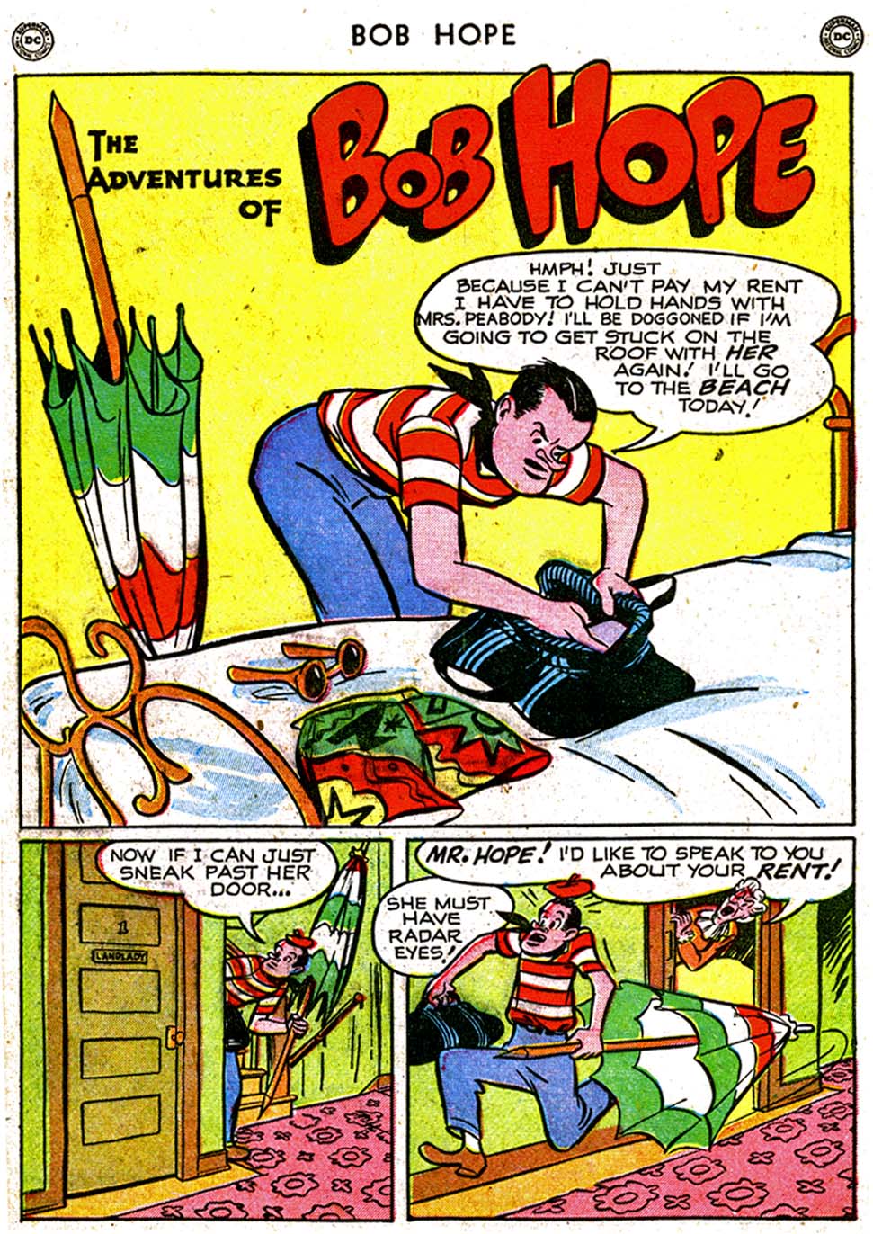 Read online The Adventures of Bob Hope comic -  Issue #3 - 15