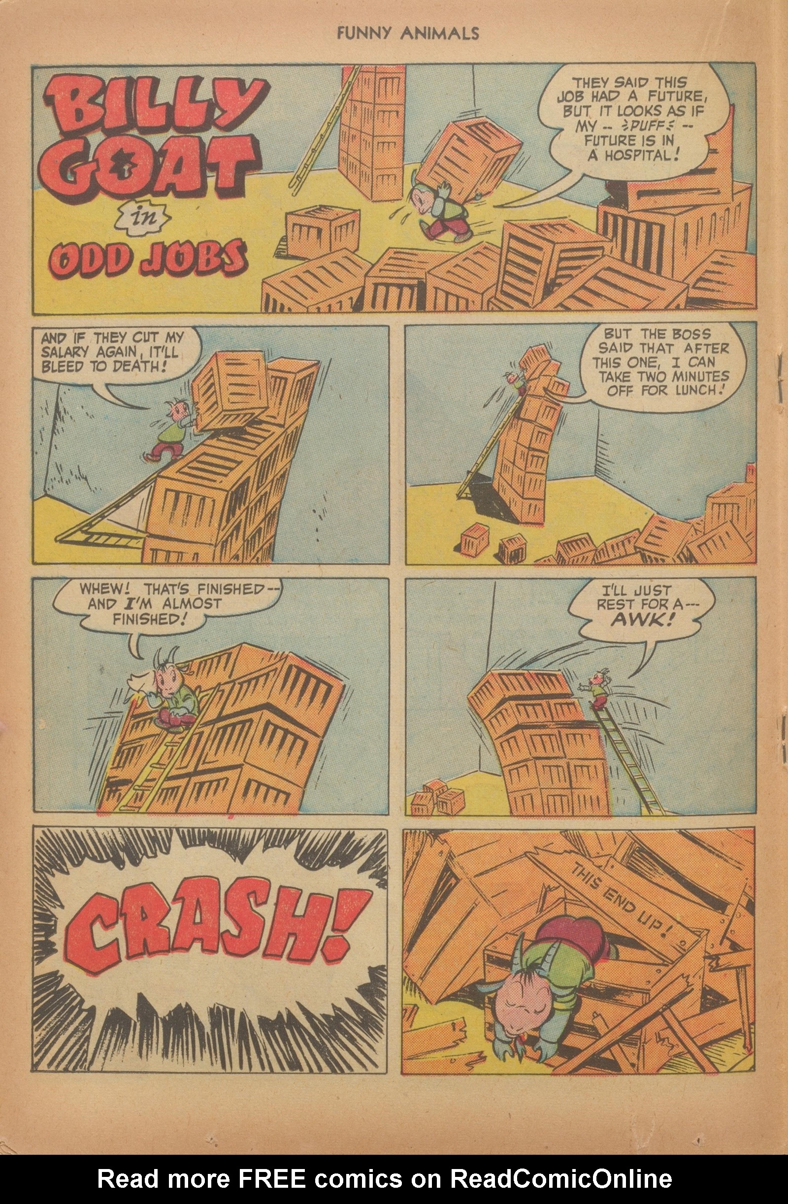 Read online Fawcett's Funny Animals comic -  Issue #72 - 18