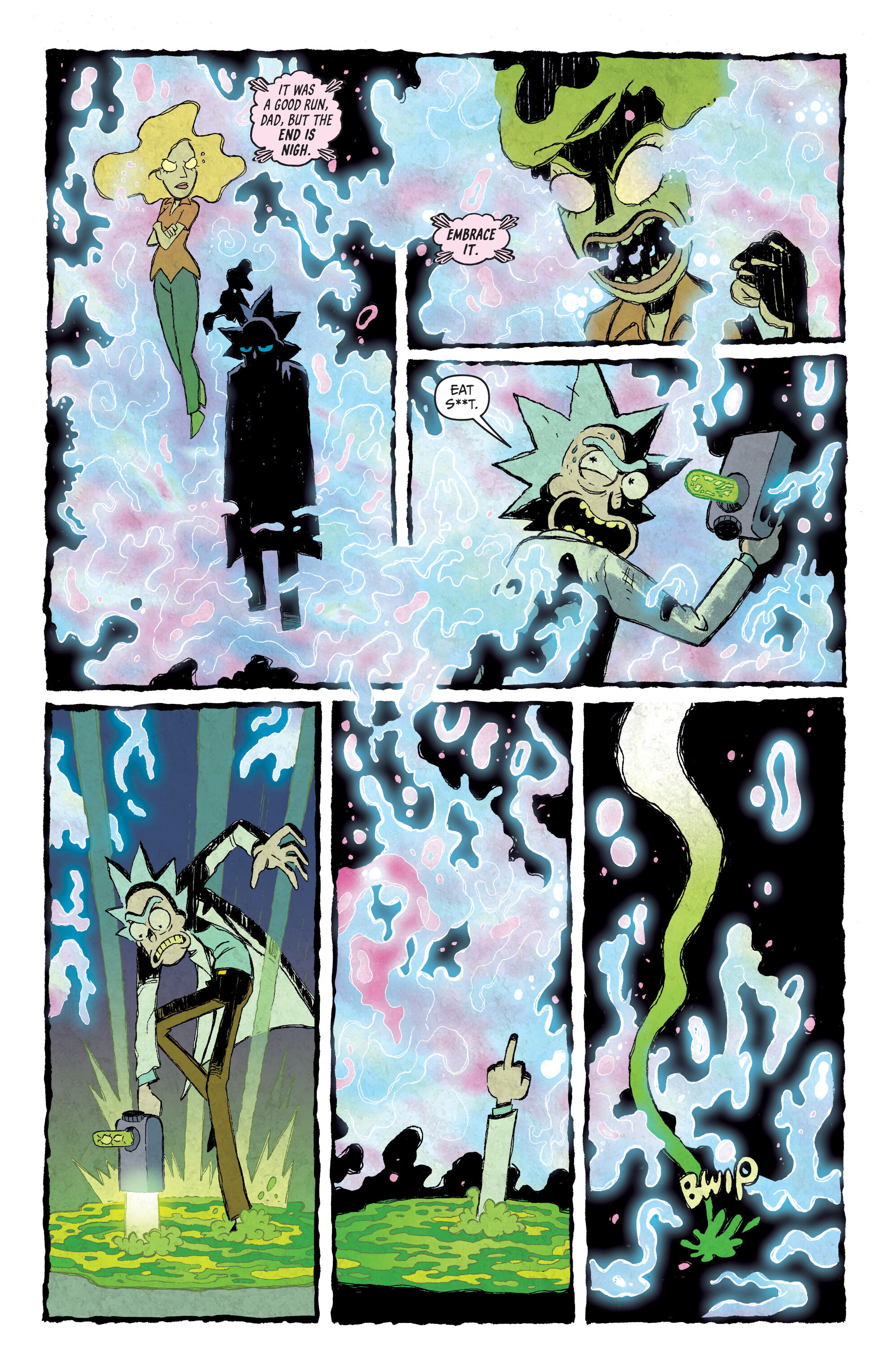 Read online Rick and Morty: vs. Cthulhu comic -  Issue # TPB - 86