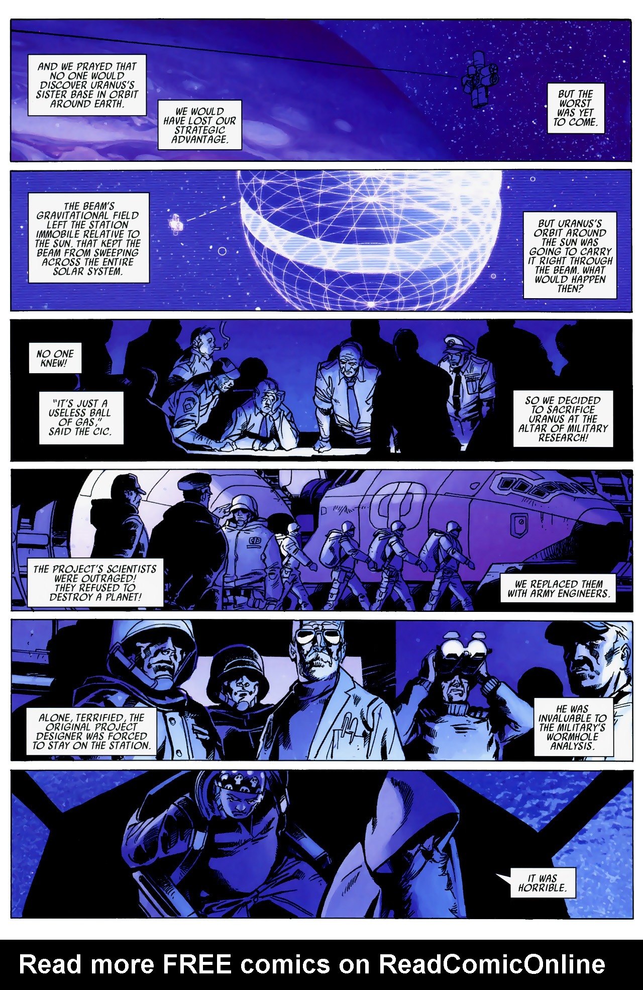 Read online Universal War One comic -  Issue #3 - 22