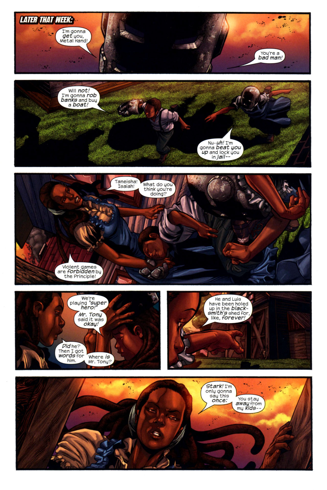 Read online Marvel Adventures Iron Man comic -  Issue #8 - 14
