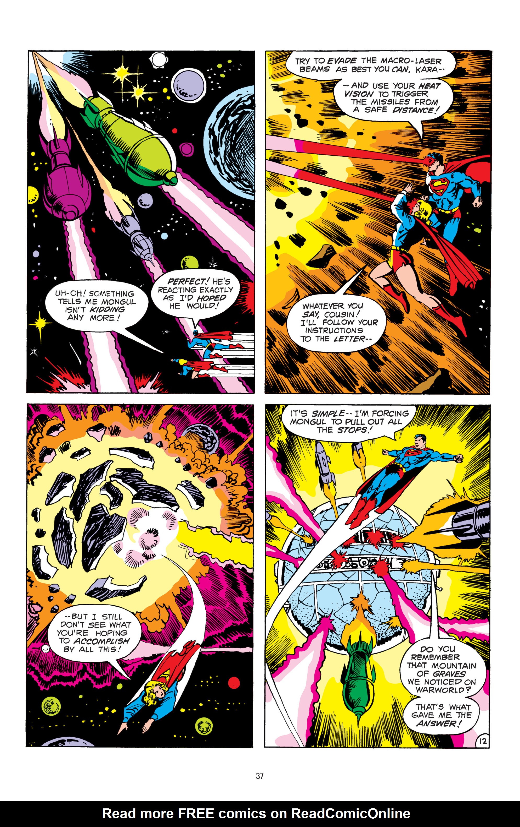 Read online Superman vs. Mongul comic -  Issue # TPB - 38
