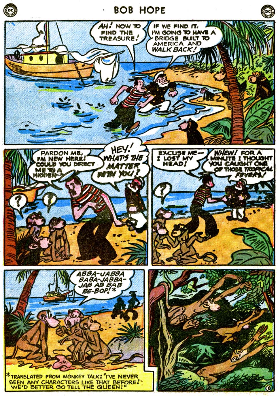 Read online The Adventures of Bob Hope comic -  Issue #2 - 36