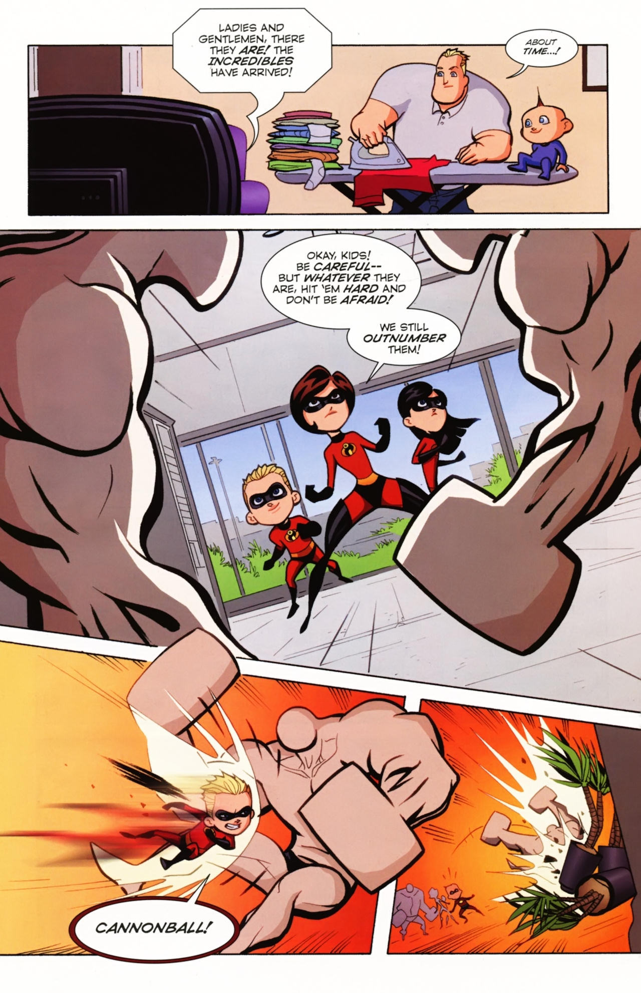 Read online The Incredibles: Family Matters comic -  Issue #3 - 12