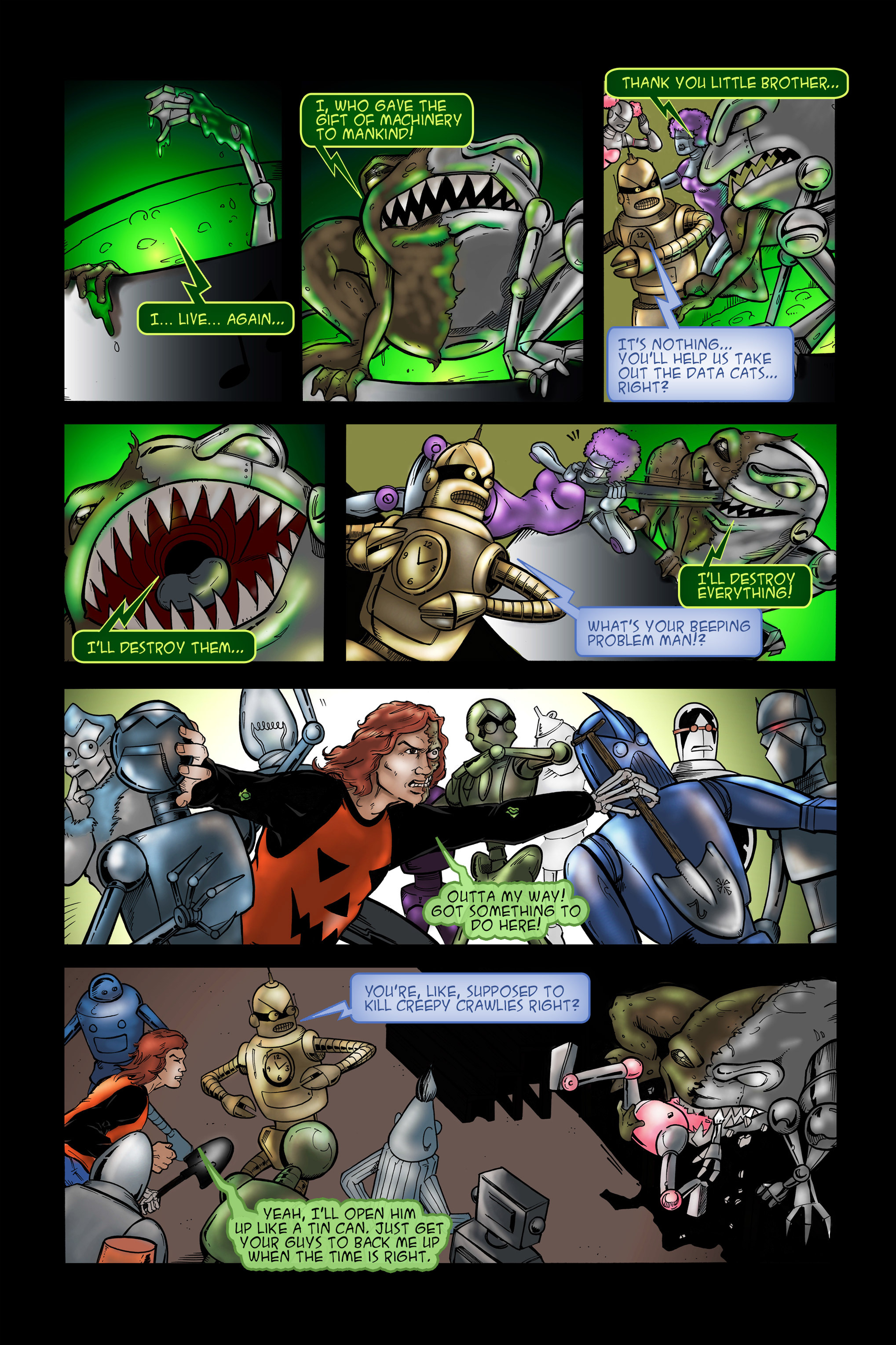 Read online Halloween Man comic -  Issue #6 - 123