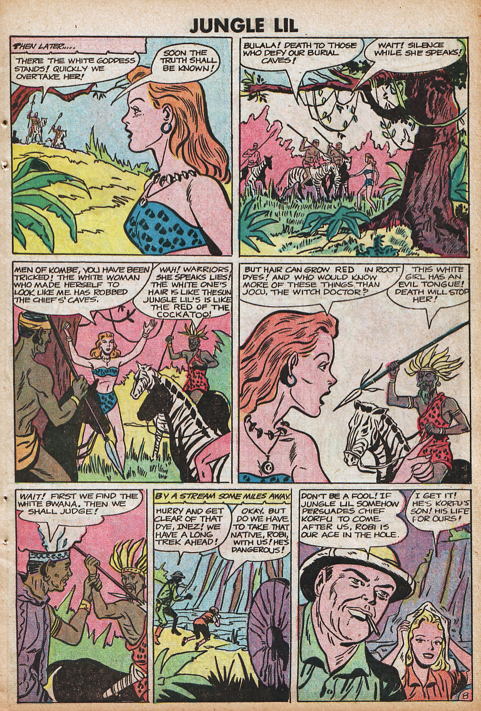 Read online Jungle Lil comic -  Issue # Full - 9