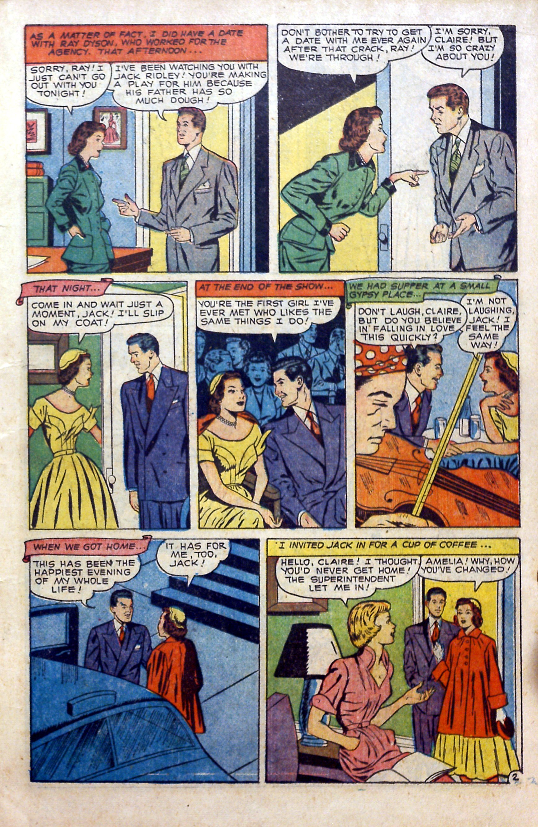 Read online Glamorous Romances comic -  Issue #60 - 19