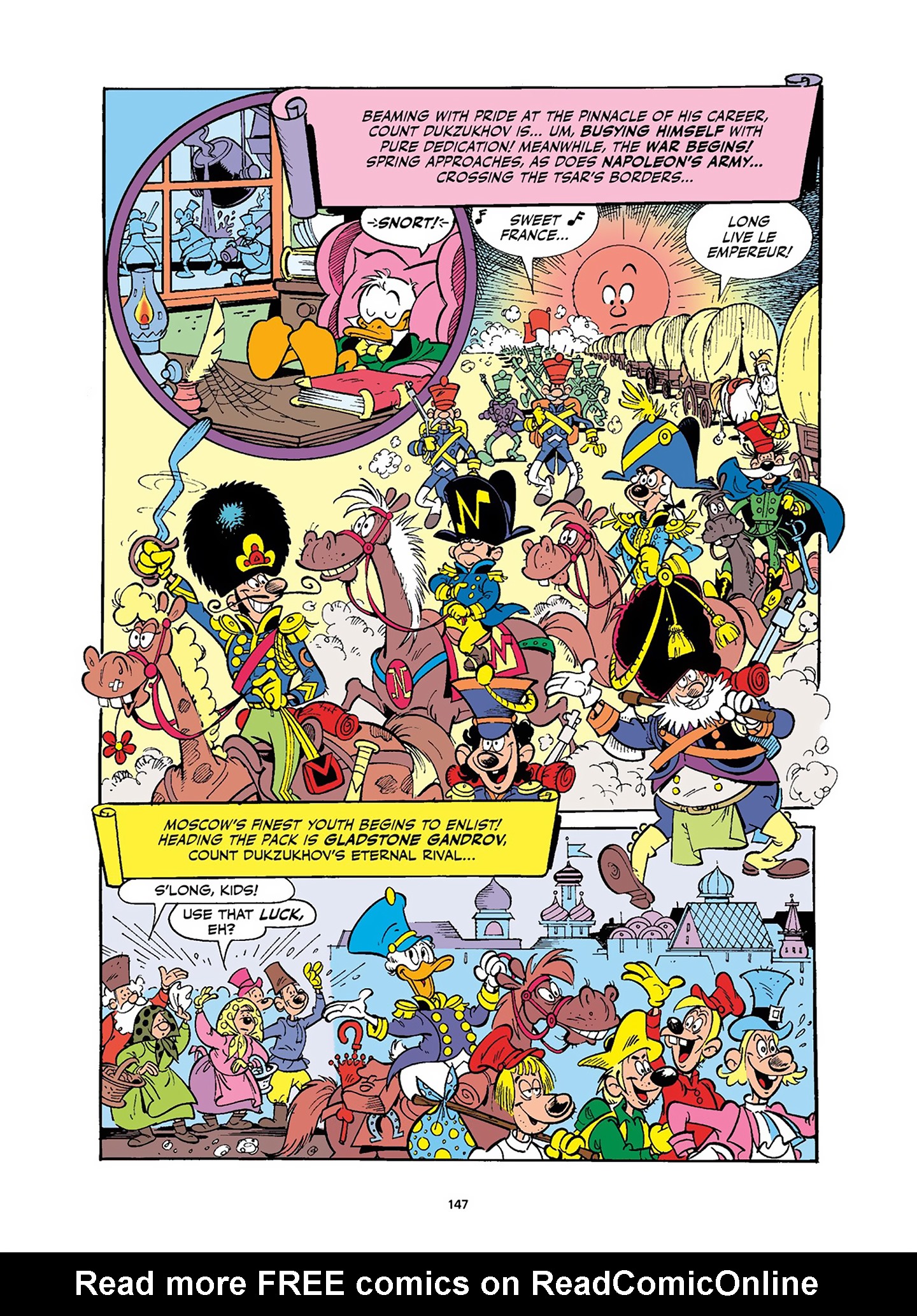 Read online Uncle Scrooge and Donald Duck in Les Misérables and War and Peace comic -  Issue # TPB (Part 2) - 47