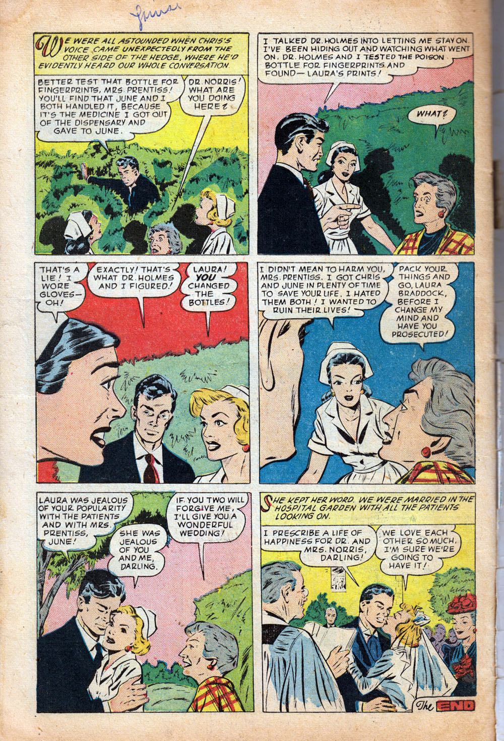 Read online Glamorous Romances comic -  Issue #50 - 34