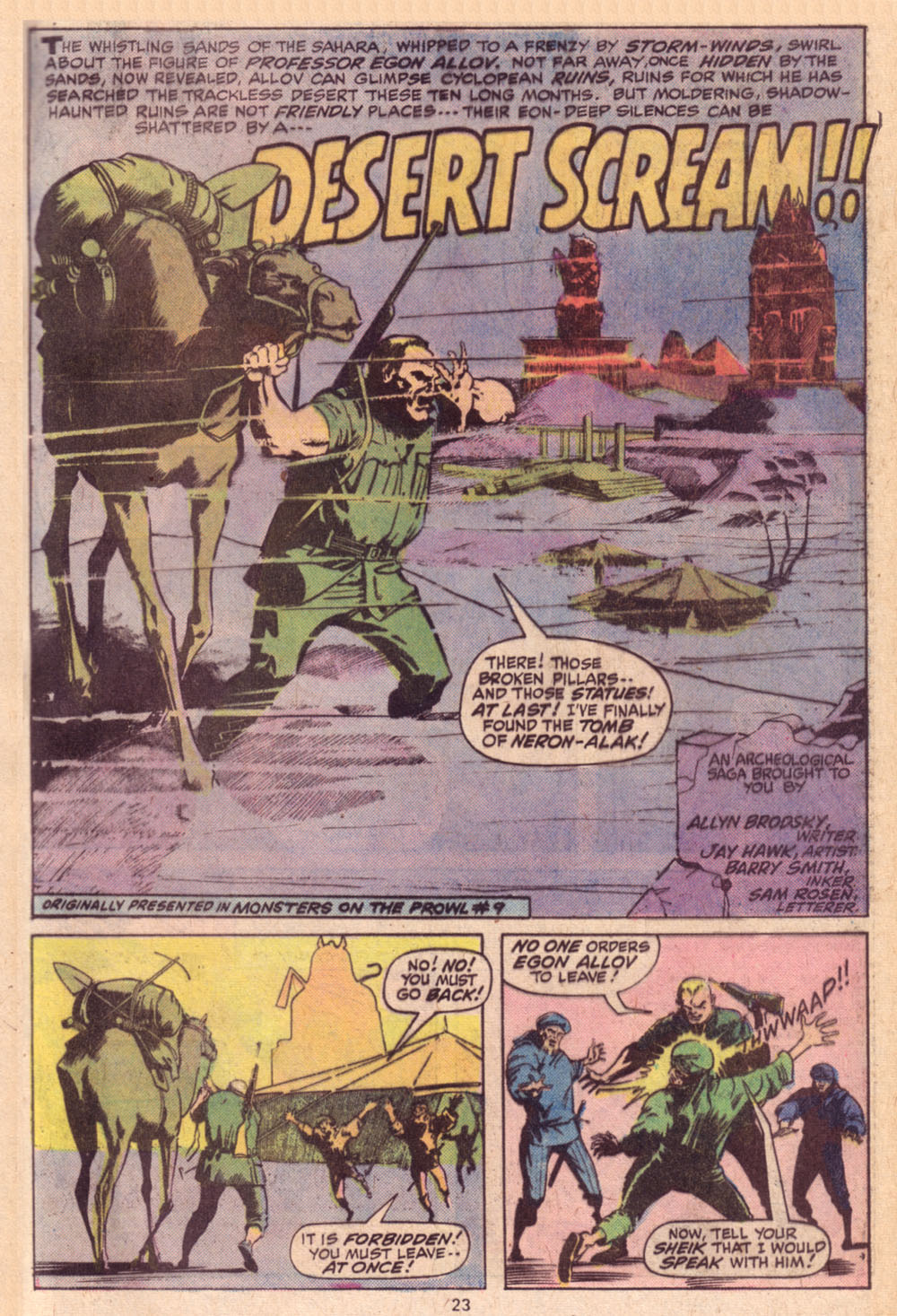 Read online Giant-Size Chillers comic -  Issue #3 - 19