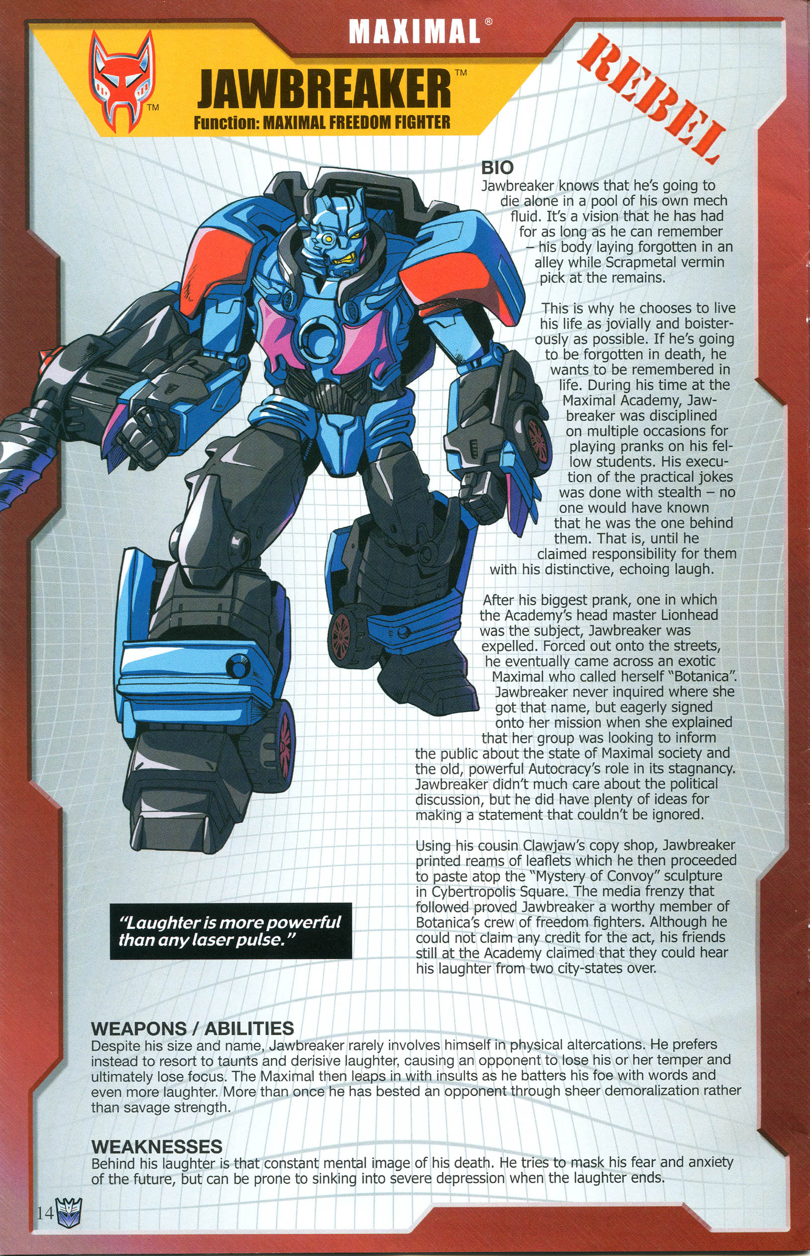 Read online Transformers: Collectors' Club comic -  Issue #57 - 14