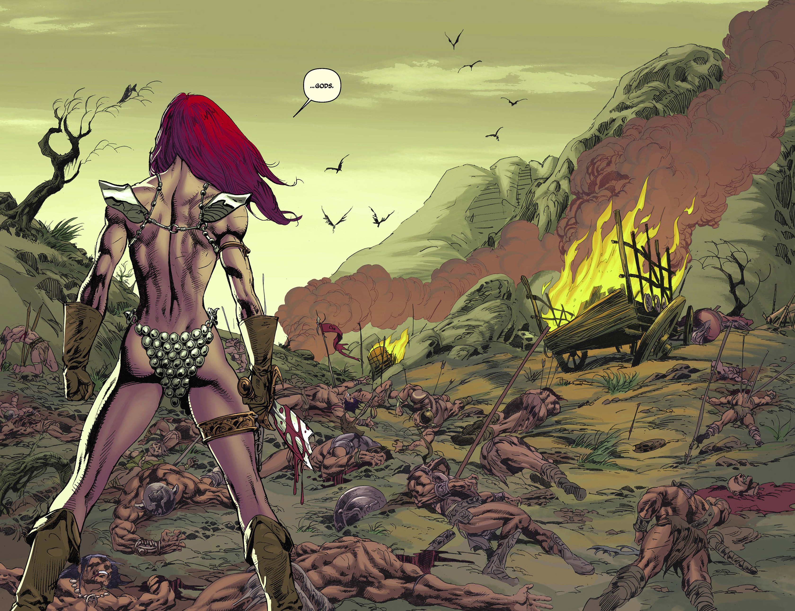 Read online Red Sonja/Conan comic -  Issue #2 - 5