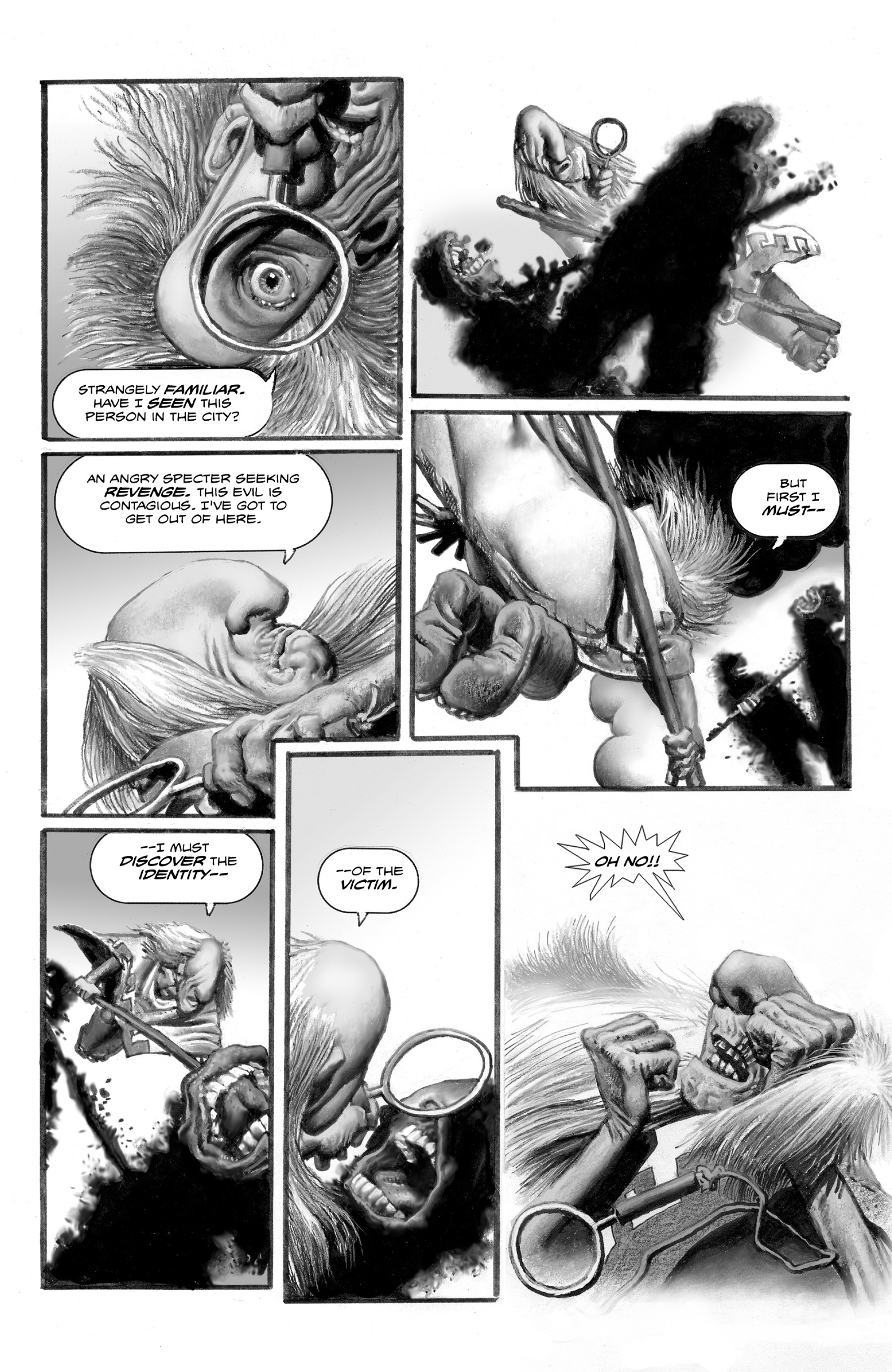 Read online Shadows on the Grave comic -  Issue #1 - 30