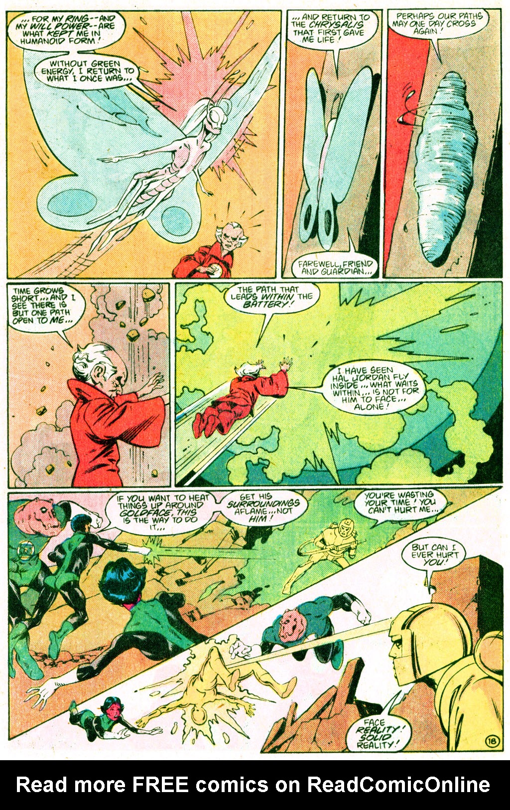 Read online The Green Lantern Corps comic -  Issue #224 - 18