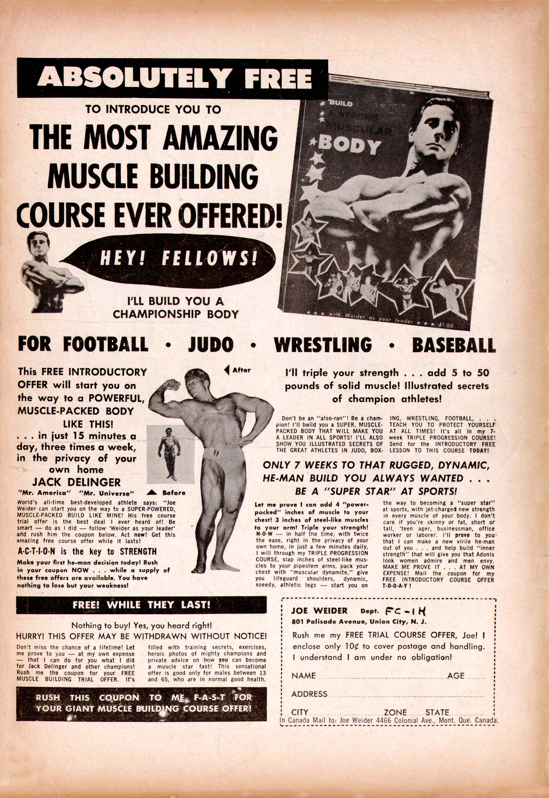 Read online Men in Action (1957) comic -  Issue #5 - 36