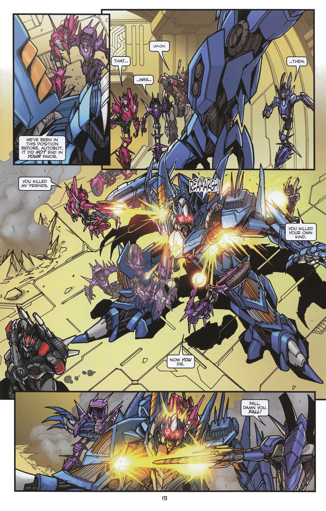 Read online Transformers: Tales of The Fallen comic -  Issue #6 - 21