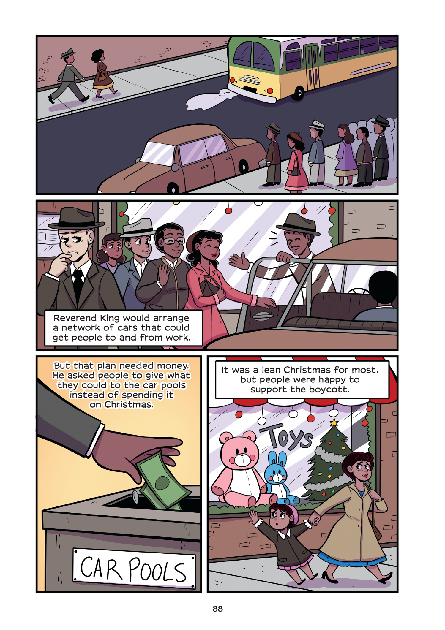 Read online History Comics comic -  Issue # Rosa Parks & Claudette Colvin - Civil Rights Heroes - 93