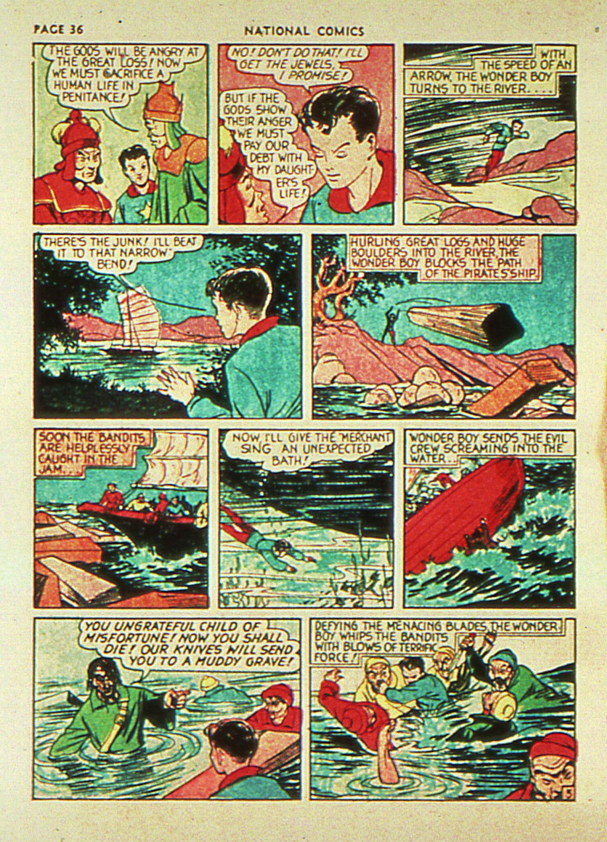 Read online National Comics comic -  Issue #2 - 38