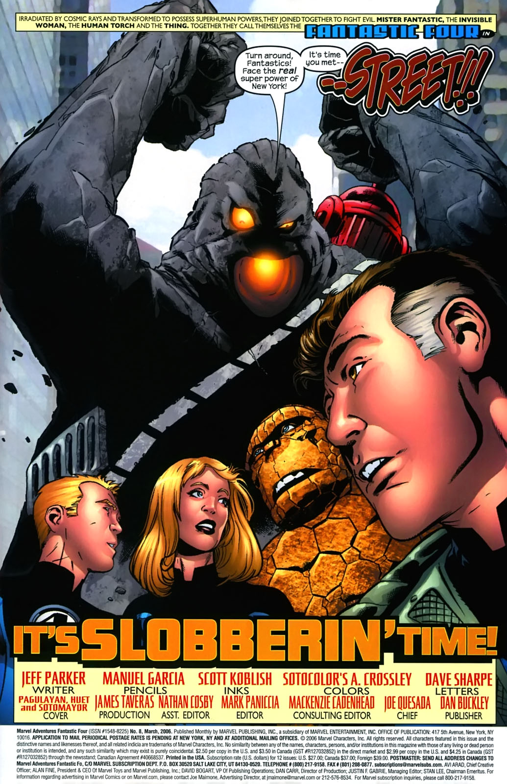 Read online Marvel Adventures Fantastic Four comic -  Issue #8 - 2
