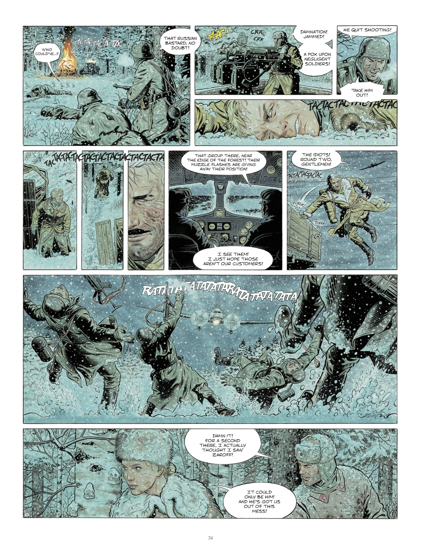 Read online Zaroff comic -  Issue # TPB 2 - 75