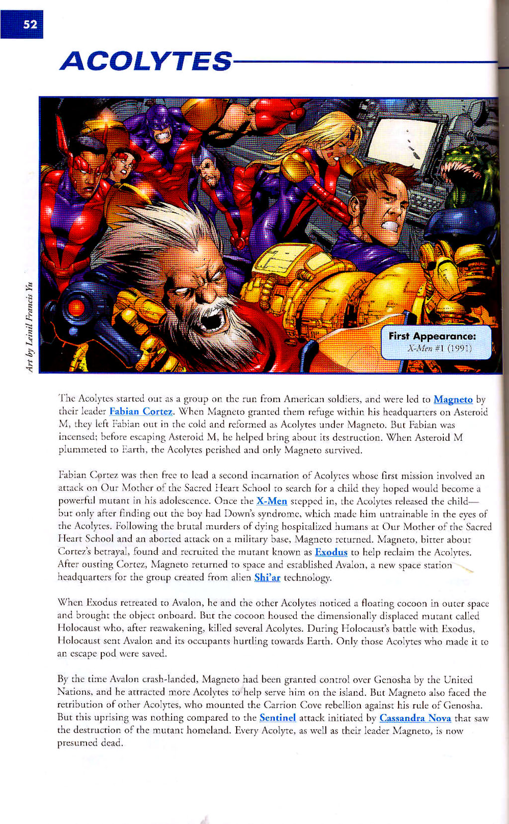 Read online Marvel Encyclopedia comic -  Issue # TPB 2 - 54
