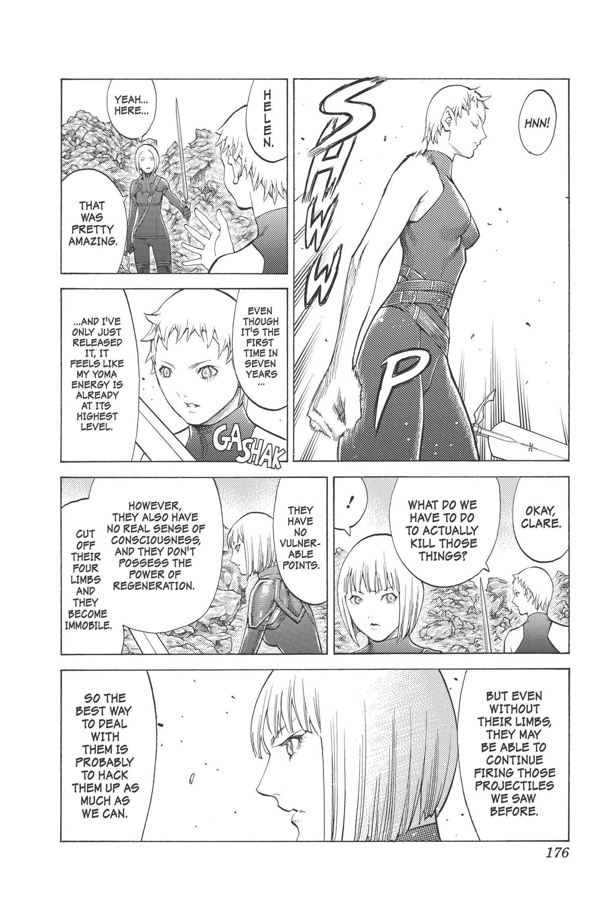 Read online Claymore comic -  Issue #17 - 161