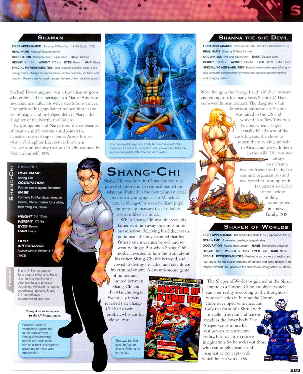 Read online The Marvel Encyclopedia comic -  Issue # TPB - 258