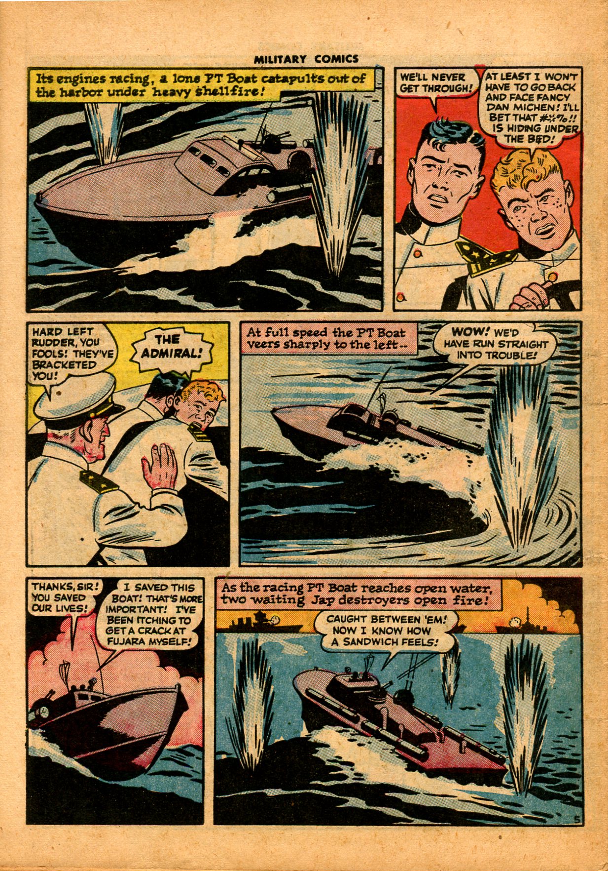 Read online Military Comics comic -  Issue #41 - 54