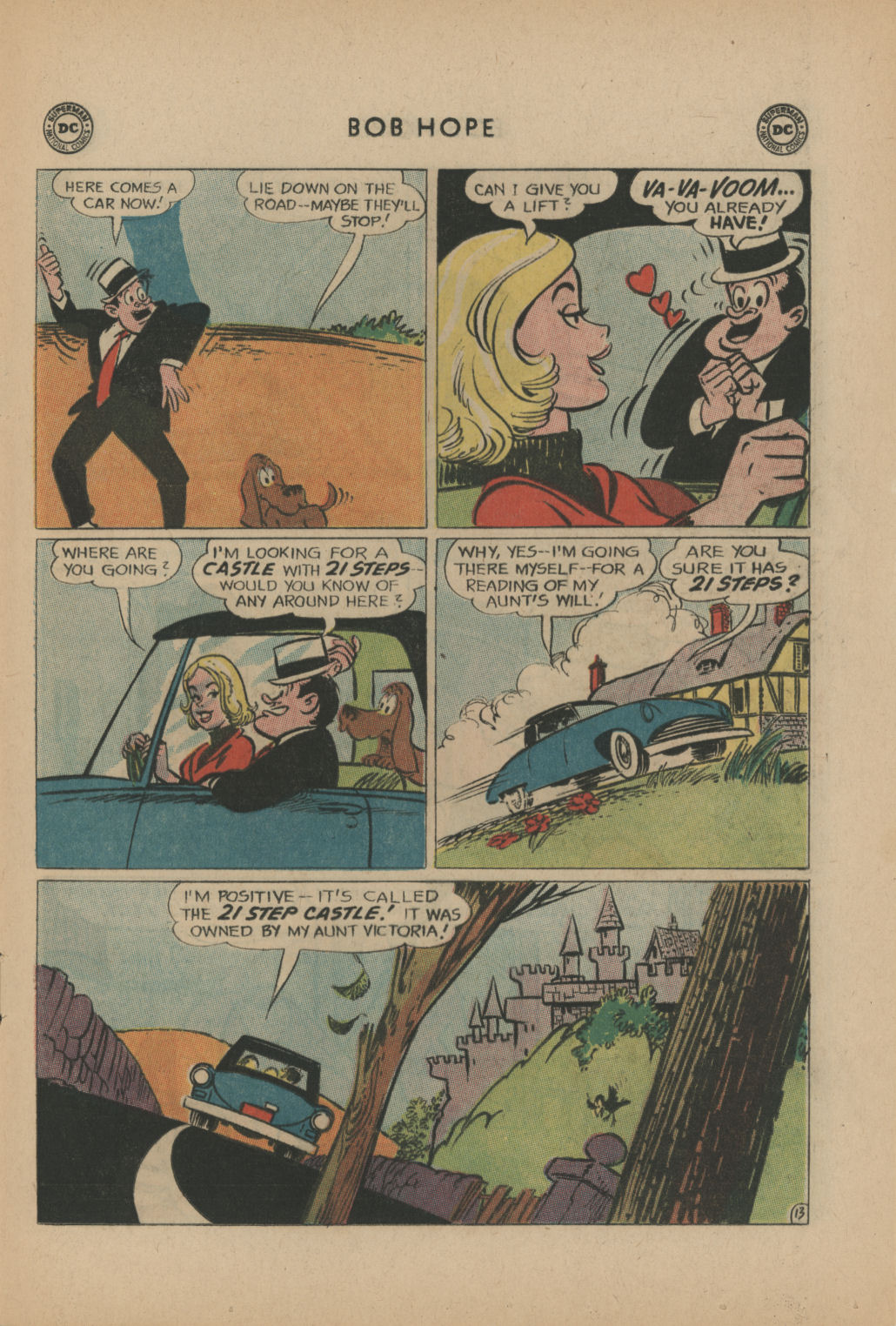 Read online The Adventures of Bob Hope comic -  Issue #87 - 17
