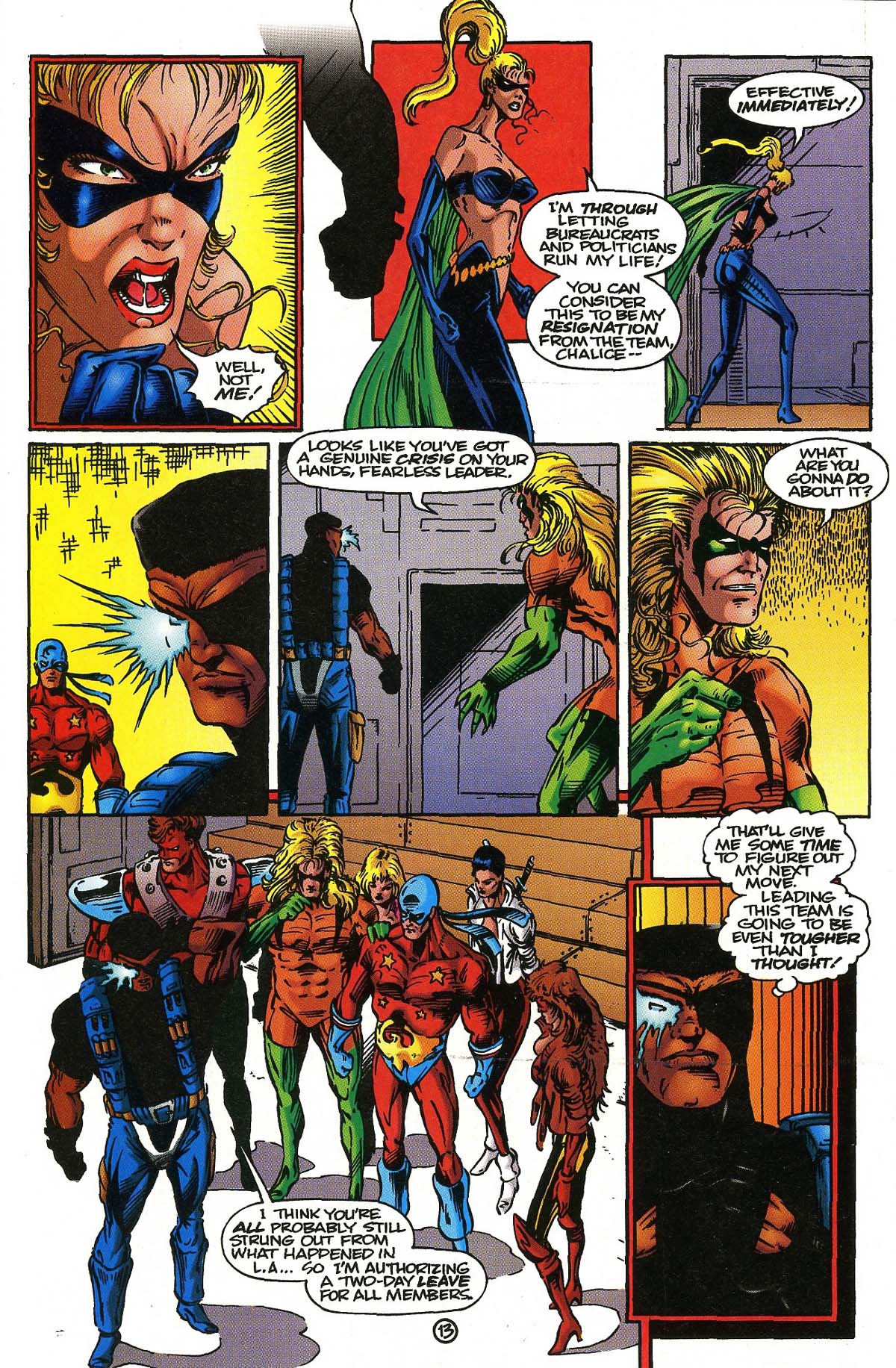 Read online The Protectors comic -  Issue #15 - 17