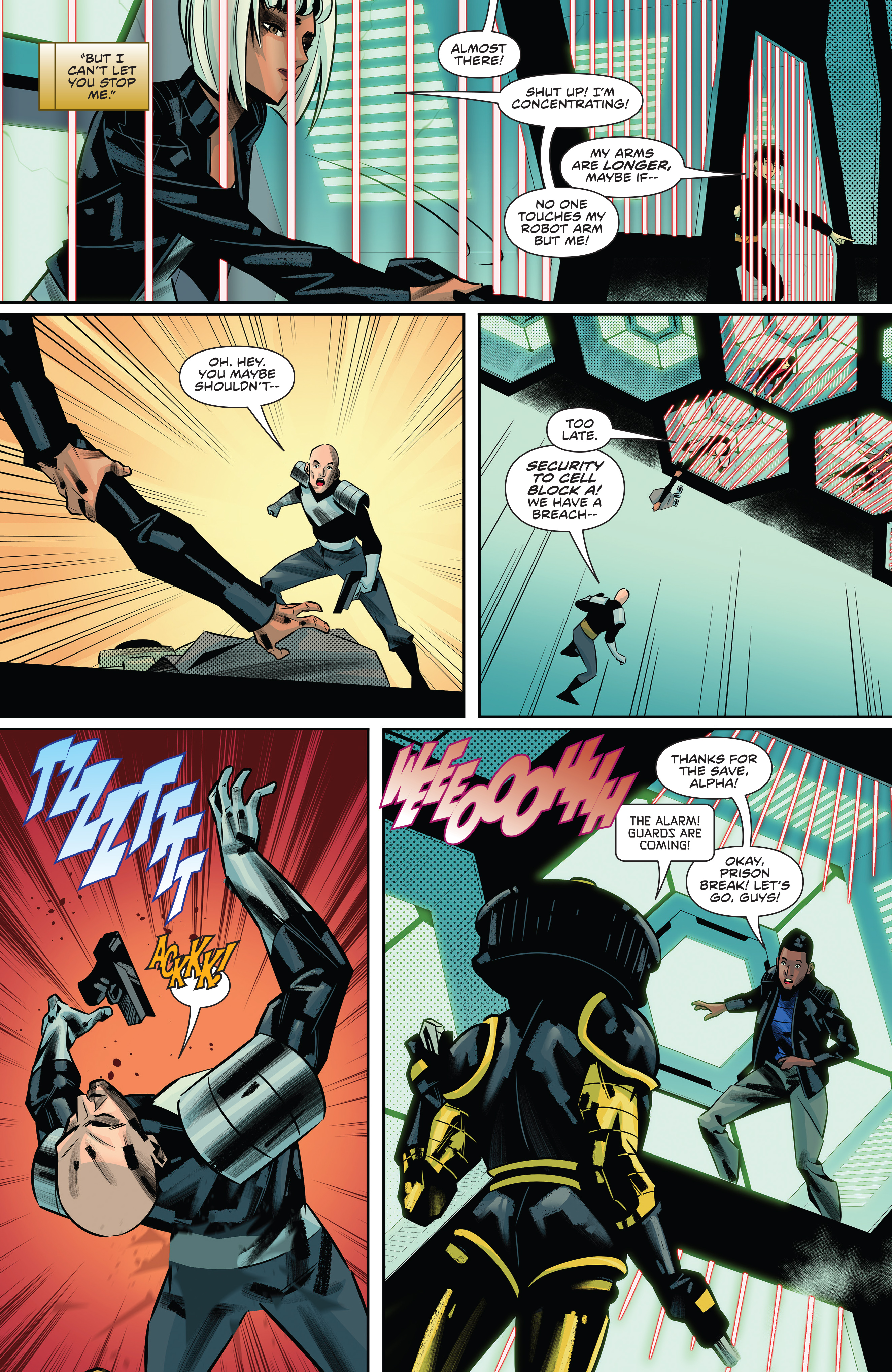 Read online Power Rangers Unlimited comic -  Issue # HyperForce - 29