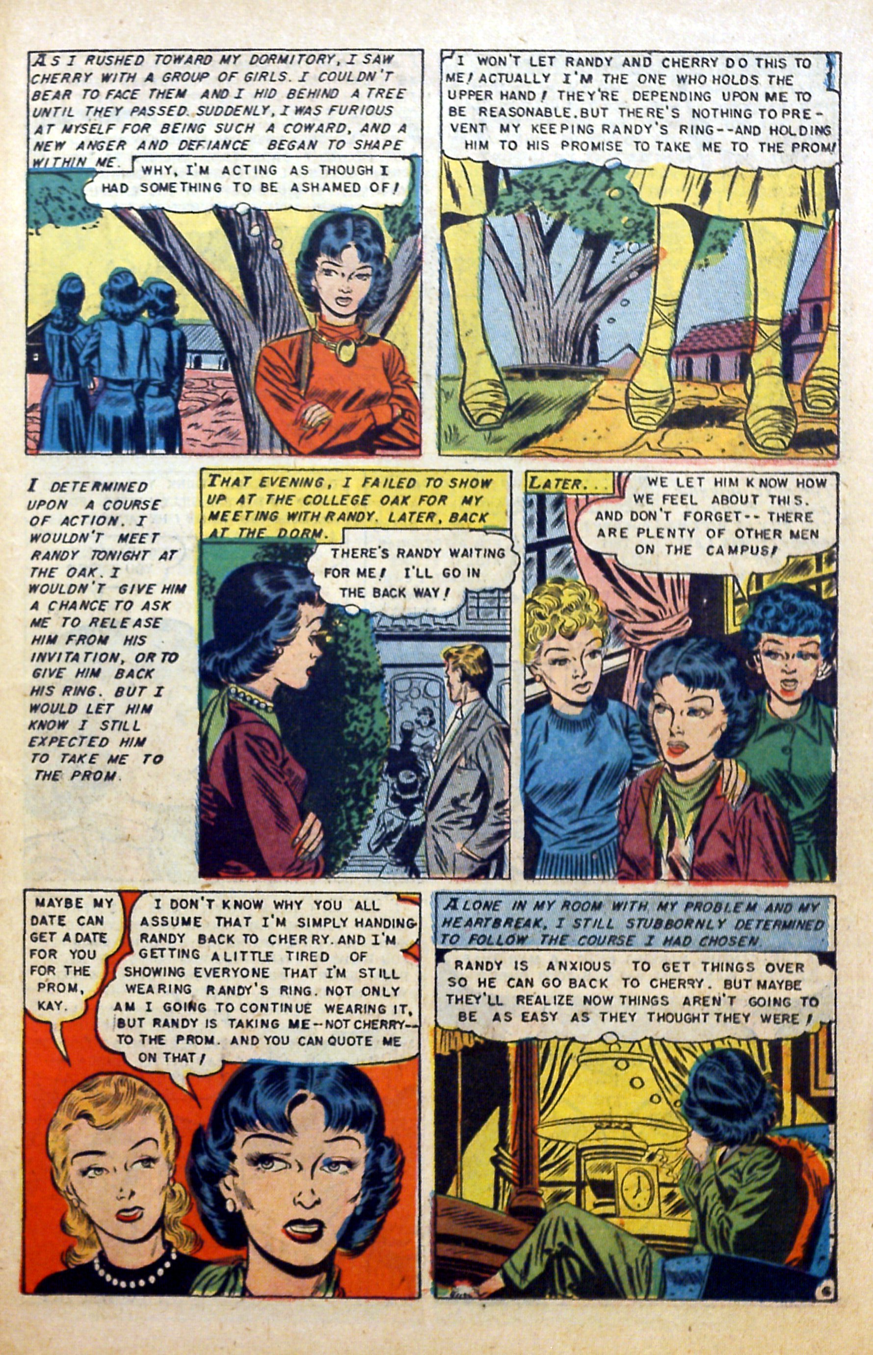 Read online Glamorous Romances comic -  Issue #67 - 23