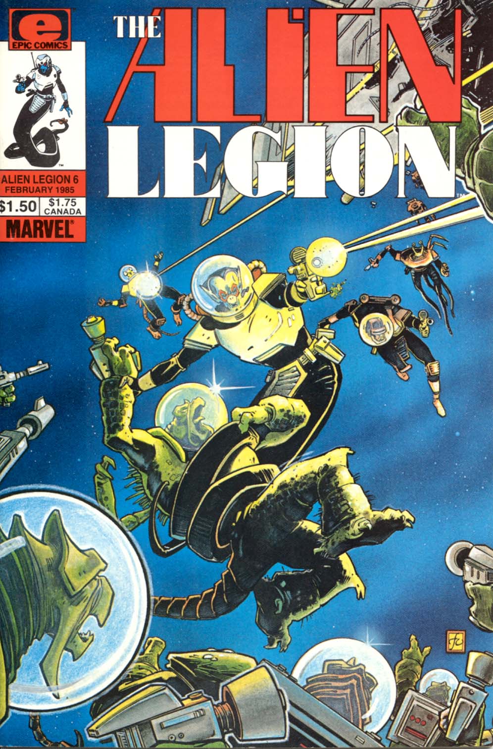 Read online Alien Legion comic -  Issue #6 - 1