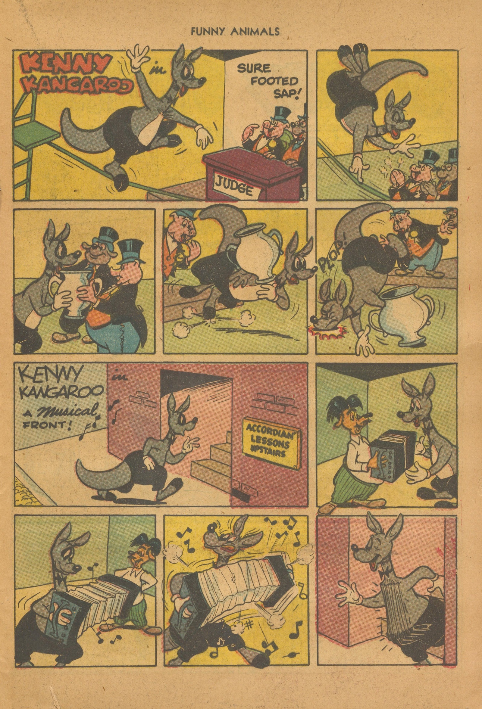 Read online Fawcett's Funny Animals comic -  Issue #83 - 25